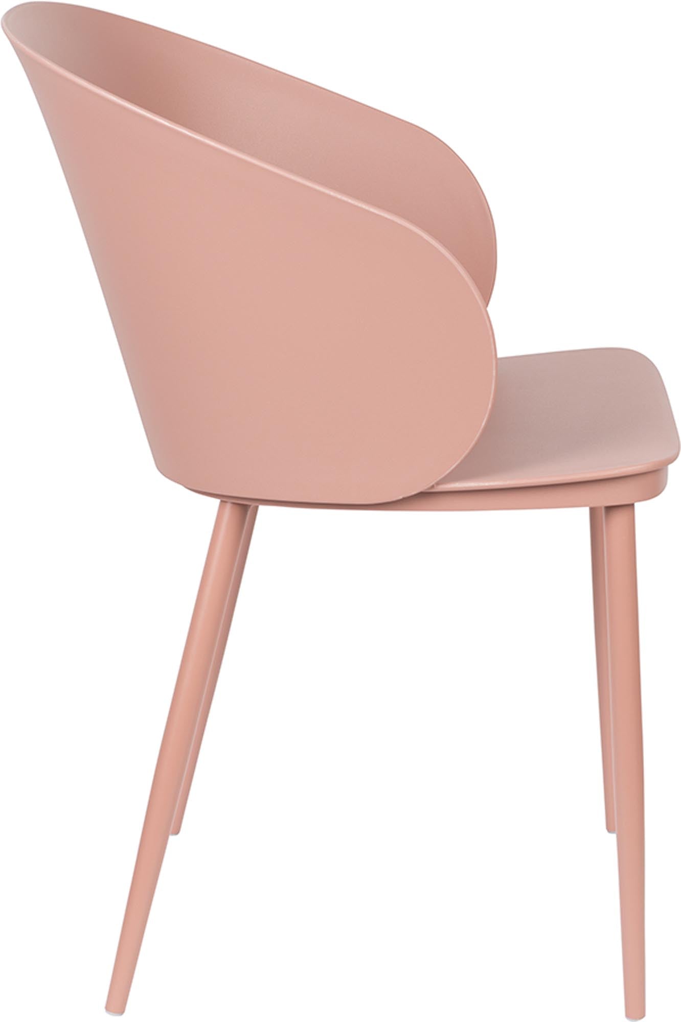 Erleben Sie den GIGI Stuhl von White Label Living – ein elegantes Möbelstück, das modernes Design und hohen Sitzkomfort vereint.