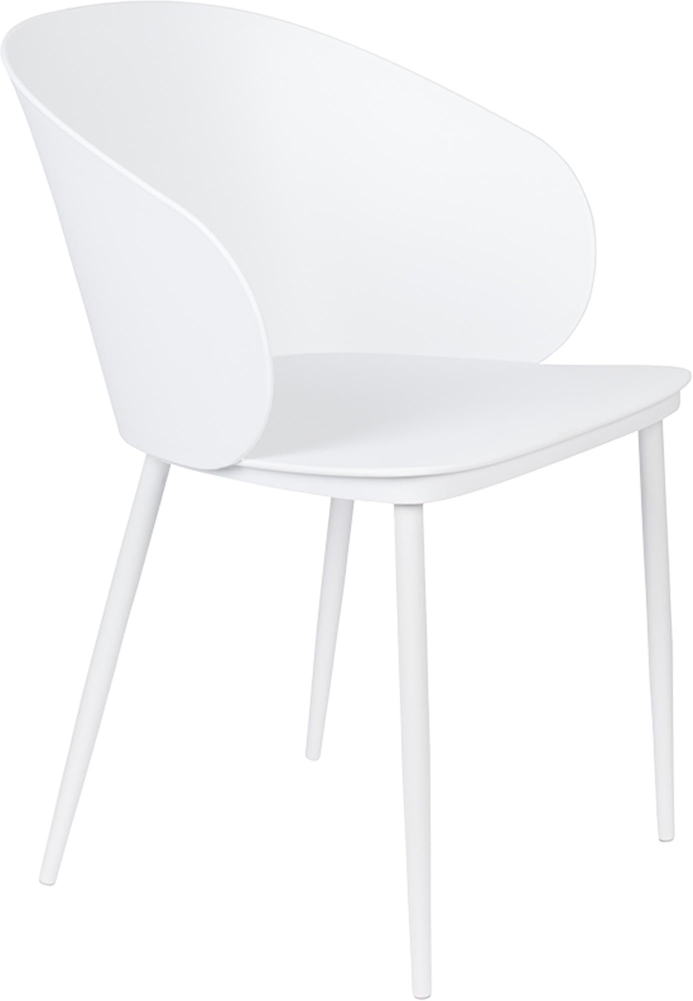 Der GIGI Stuhl von White Label Living vereint modernes Design mit höchstem Sitzkomfort – perfekt für jedes Wohnambiente.