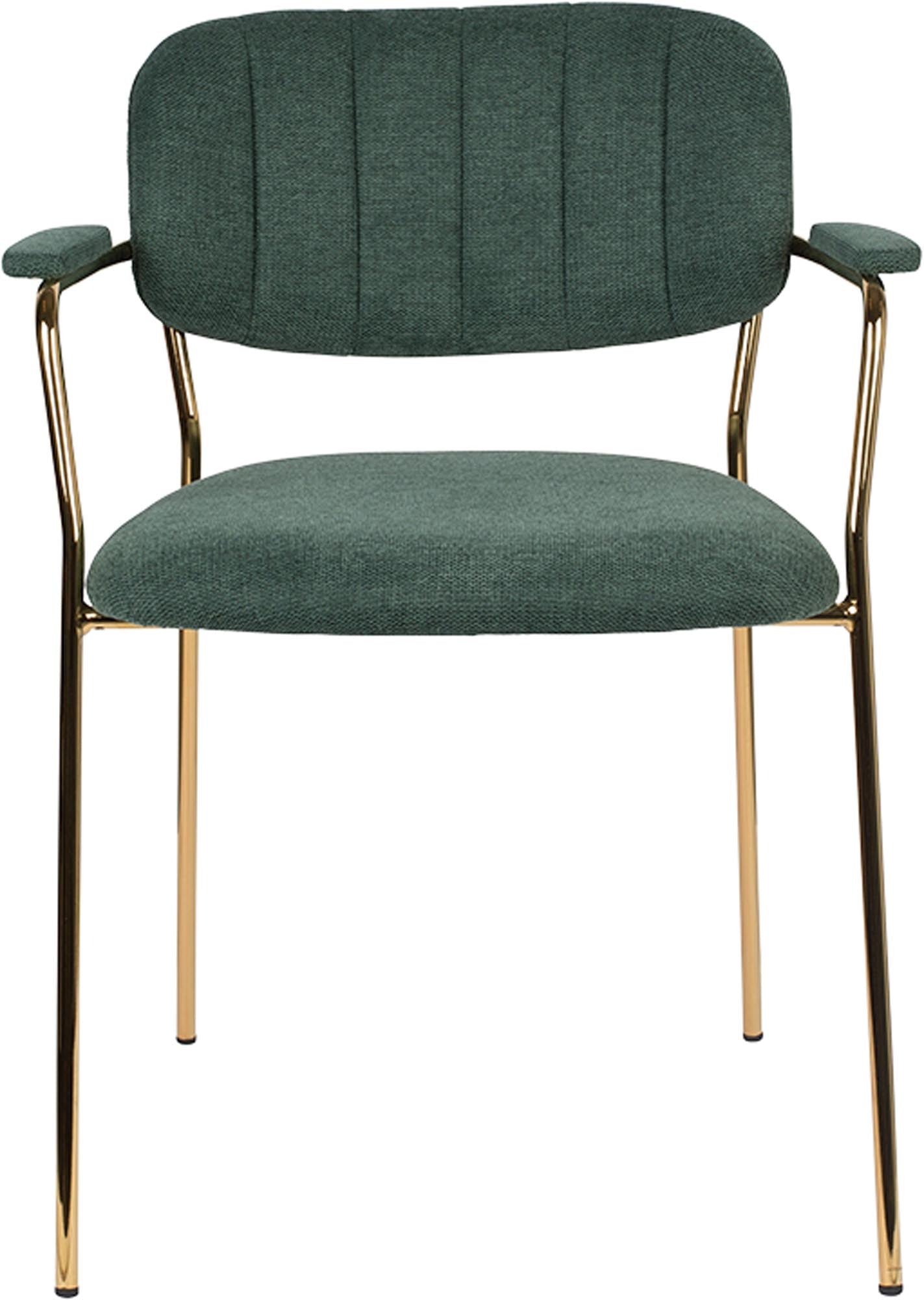 Komfortabler Jolien Stuhl mit Polsterung von White Label Living.