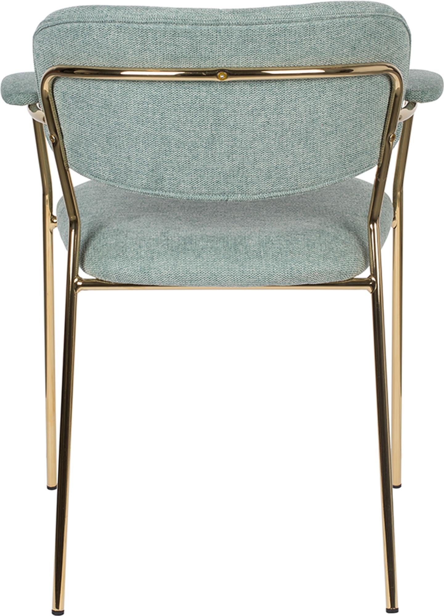 Komfortabler Jolien Stuhl mit Polsterung von White Label Living.