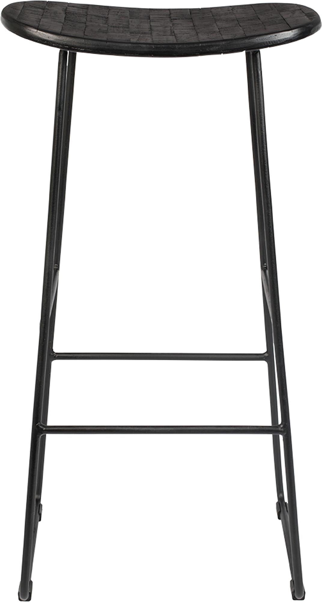 Eleganter Barstuhl TANGLE von White Label Living, komfortabel und langlebig. Perfekt für Ihre Küche oder Bar, in verschiedenen Farben erhältlich.