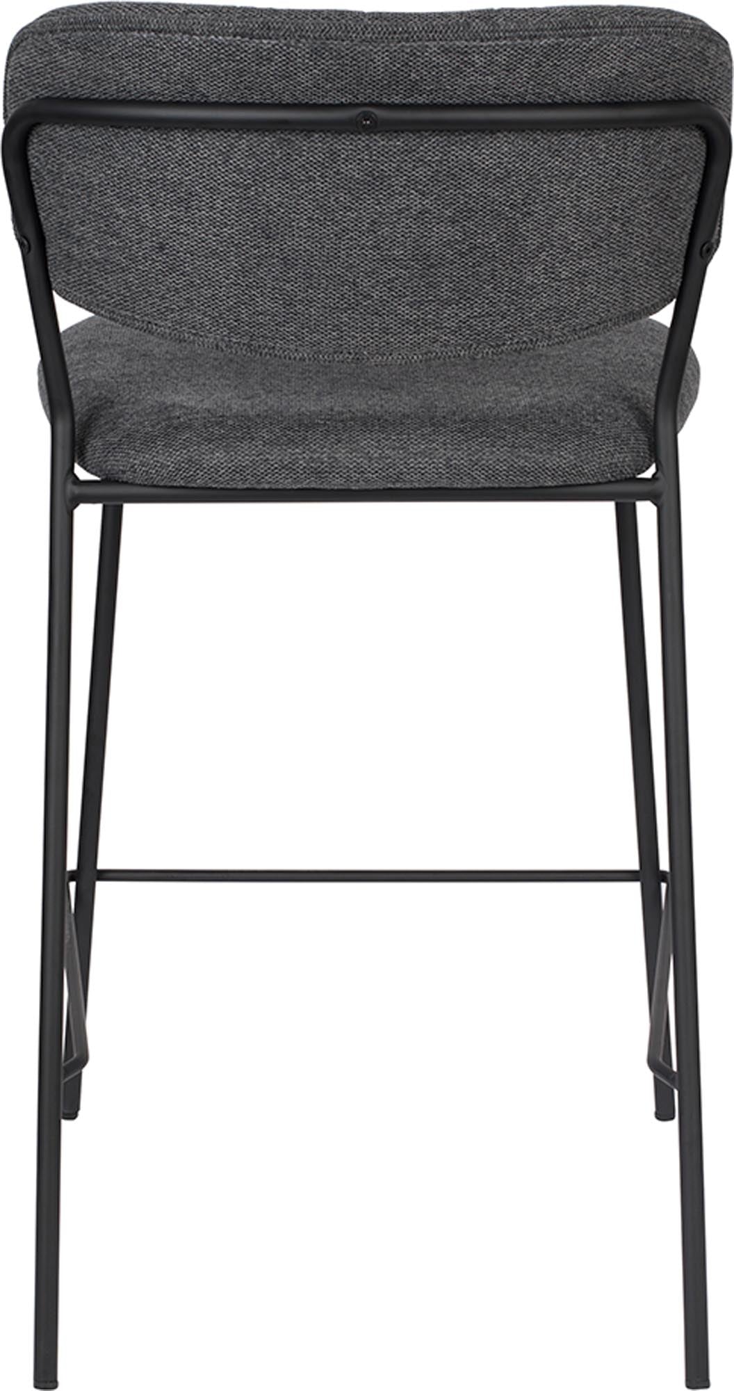 Der gepolsterte Barstuhl Jolien von White Label Living vereint Komfort und Stil. Erhältlich in verschiedenen Farben, bietet er langlebige Qualität für Ihre Bar.