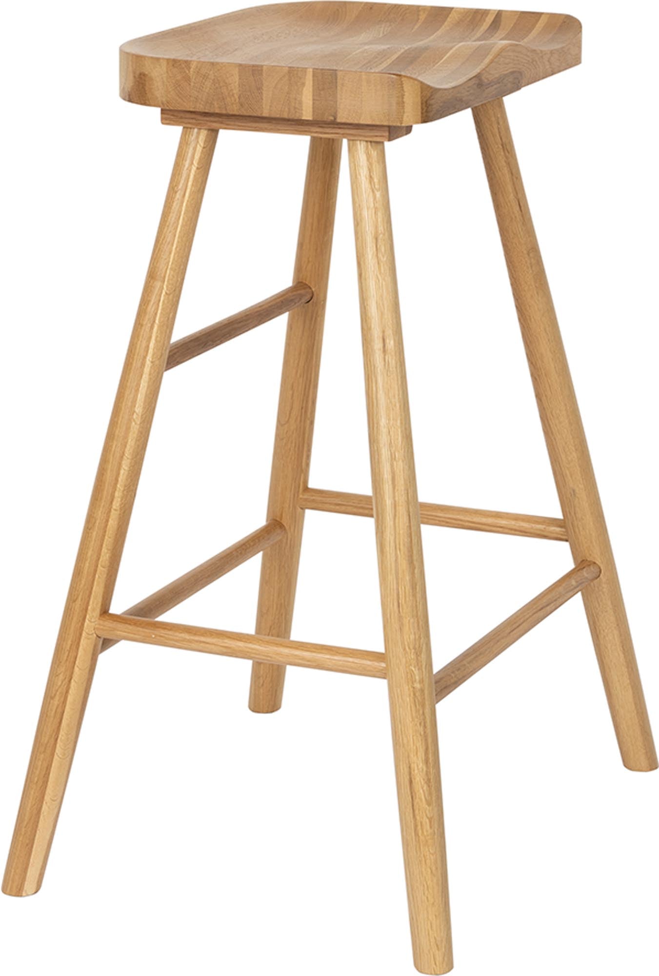 Moderner Barstuhl VANDER: ergonomisch, stabil, langlebig, in vielen Farben für Bars und Küchen.