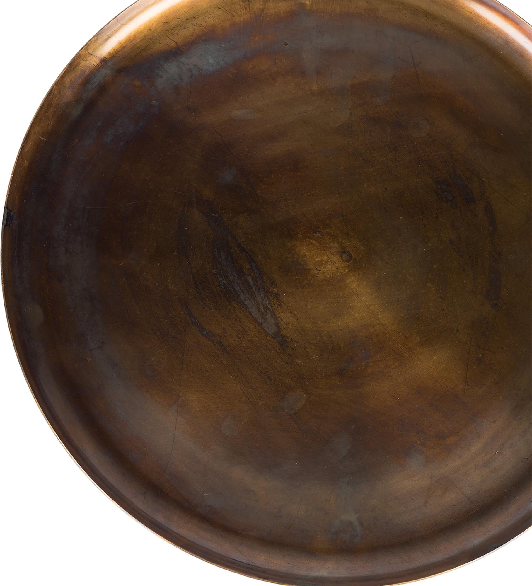 Beistelltisch Frost in Kupfer präsentiert im Onlineshop von KAQTU Design AG. Beistelltisch ist von White Label Living