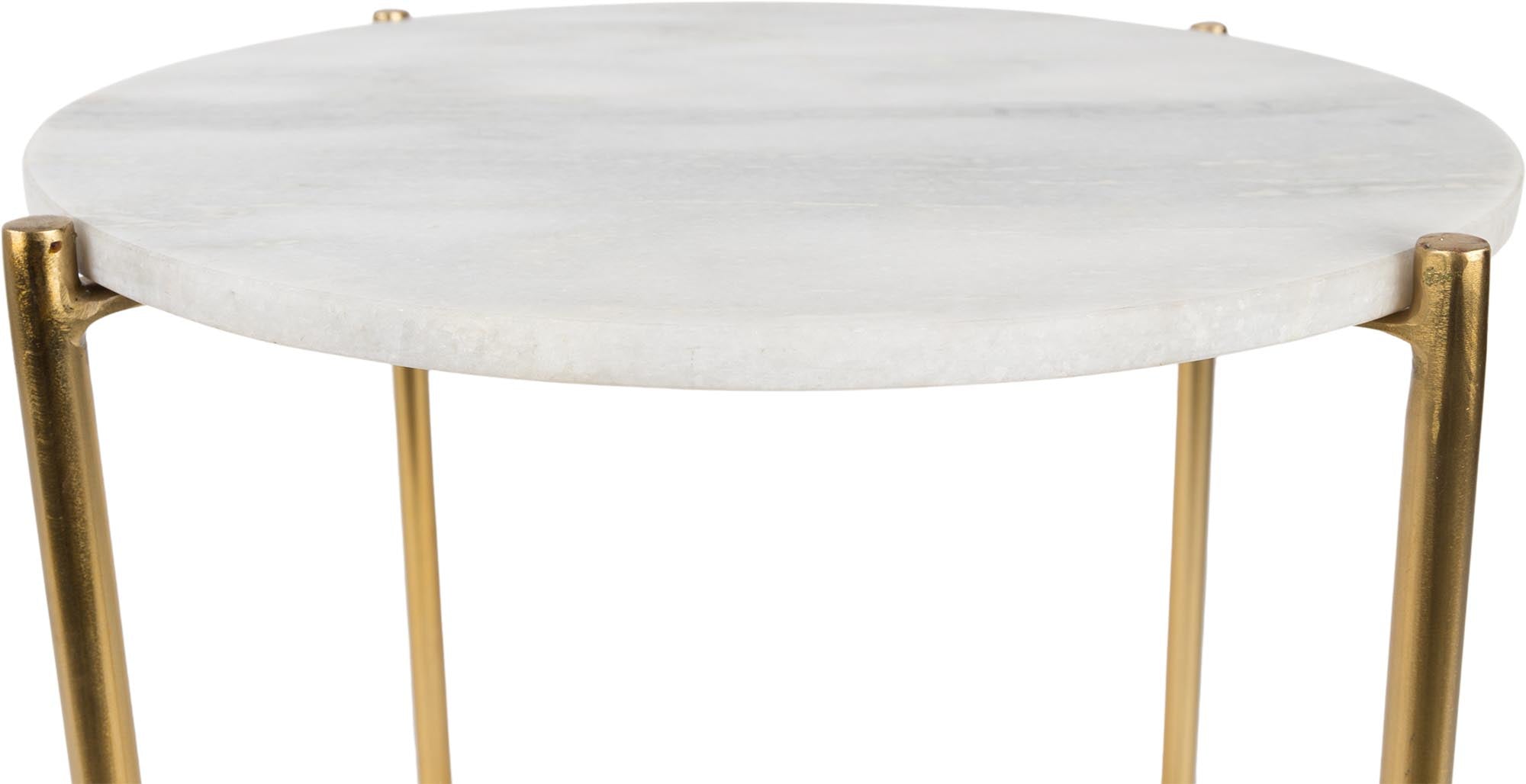 Vielseitiger Beistelltisch TIMPA MARBLE: Wählen Sie aus verschiedenen Farben und Größen für Ihr individuelles Wohnkonzept.