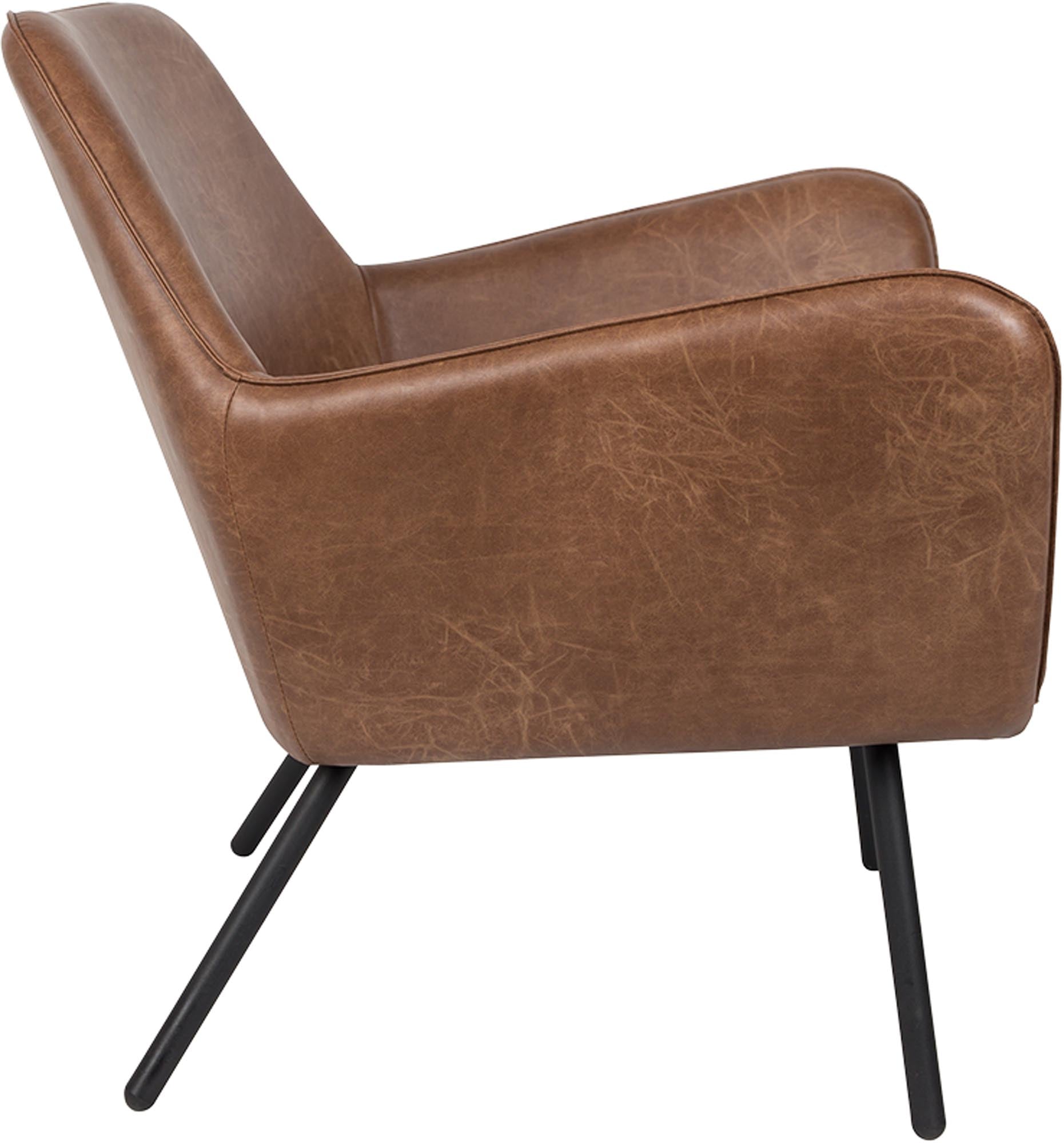 Sessel BON von White Label Living: Stilvoller Sessel mit ergonomischen Armlehnen und hochwertiger Polsterung. Perfekt für jedes moderne Zuhause.