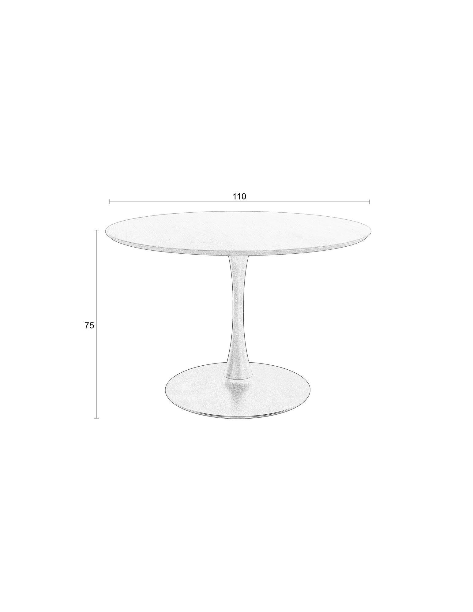 Entdecken Sie den Esstisch Raku von White Label Living: Ein zeitloses Design aus hochwertigen Materialien, ideal für gesellige Abende und stilvolle Esszimmer.