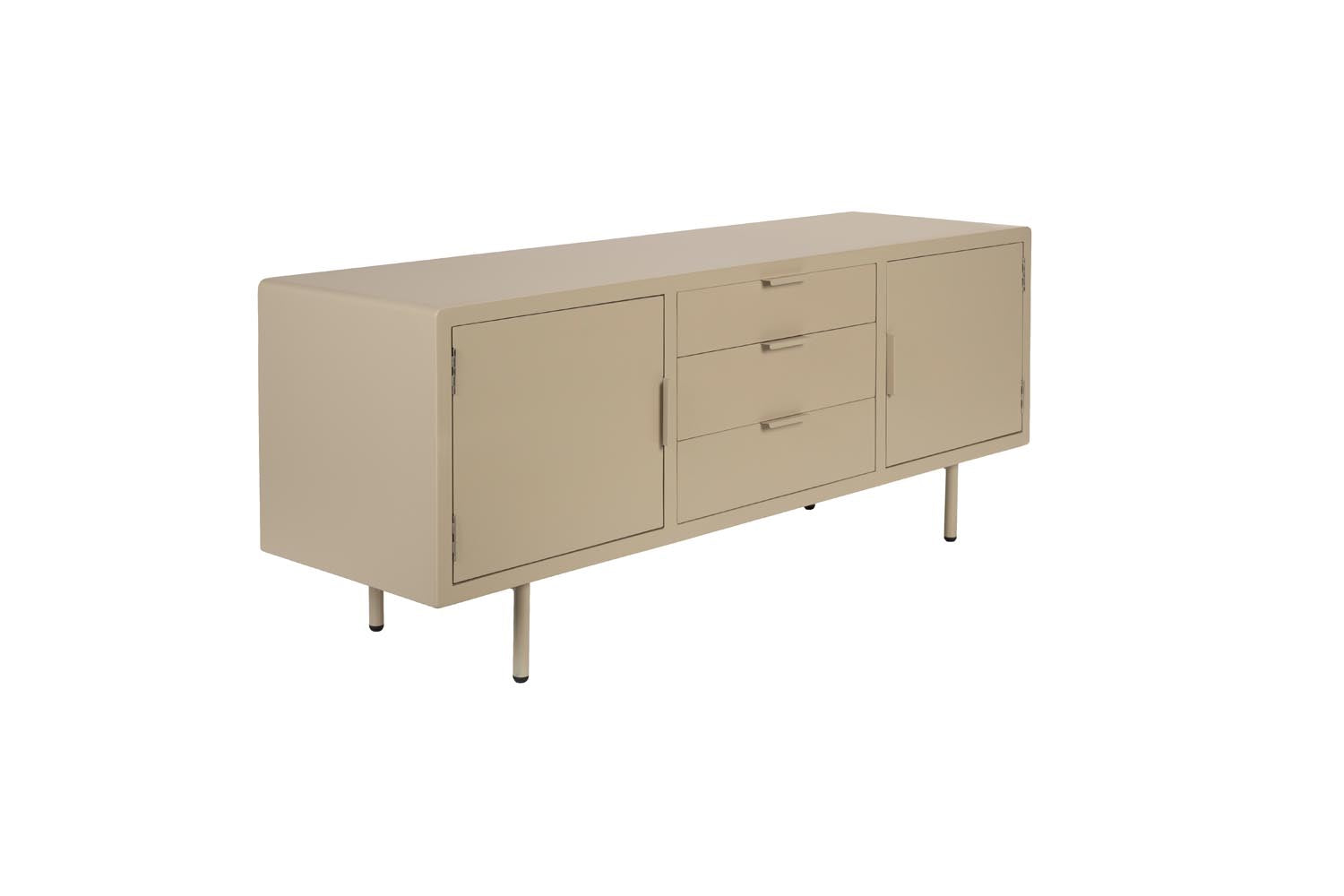 Elegantes Sideboard Kos: Modernes Design, hochwertiges MDF, grosszügiger Stauraum, vielseitig einsetzbar, pflegeleicht.