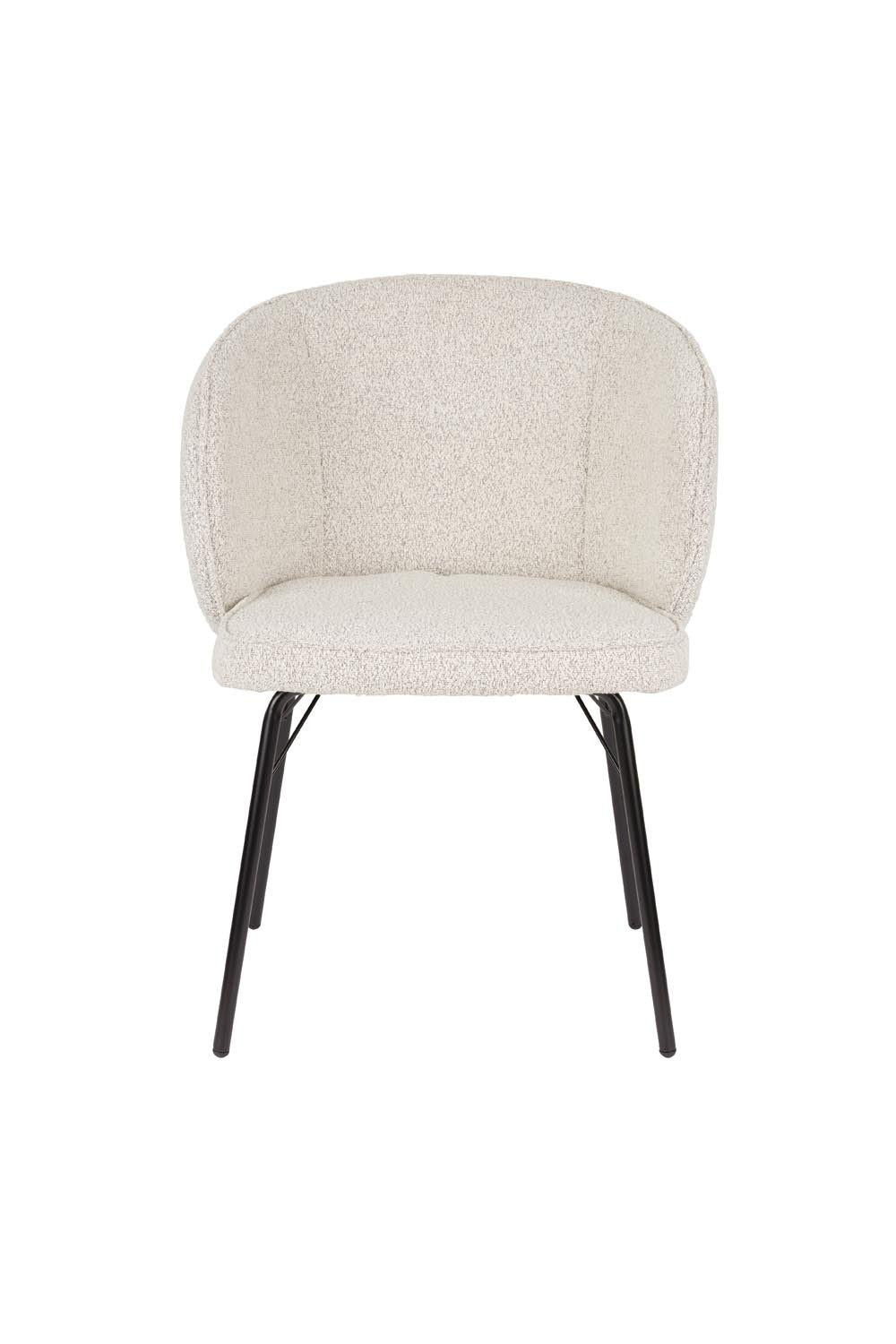 Eleganter Stuhl Joa Beige von White Label Living für zeitlose Eleganz.