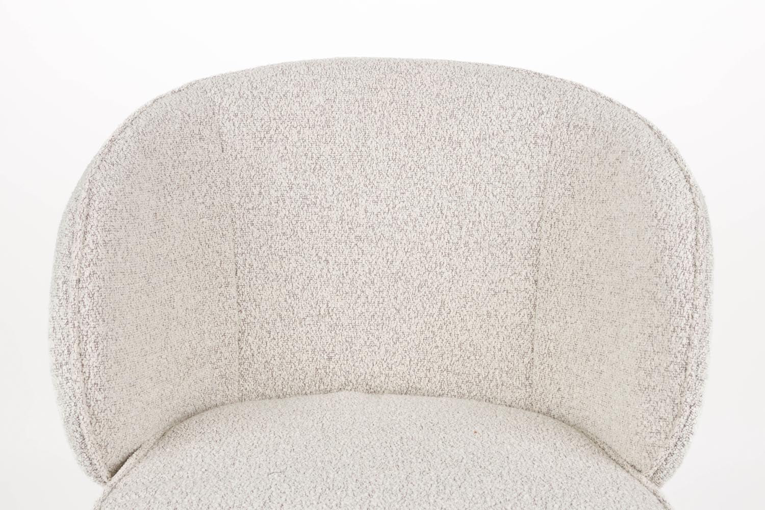 Moderner Stuhl Joa Beige: Komfort trifft auf minimalistisches Design.