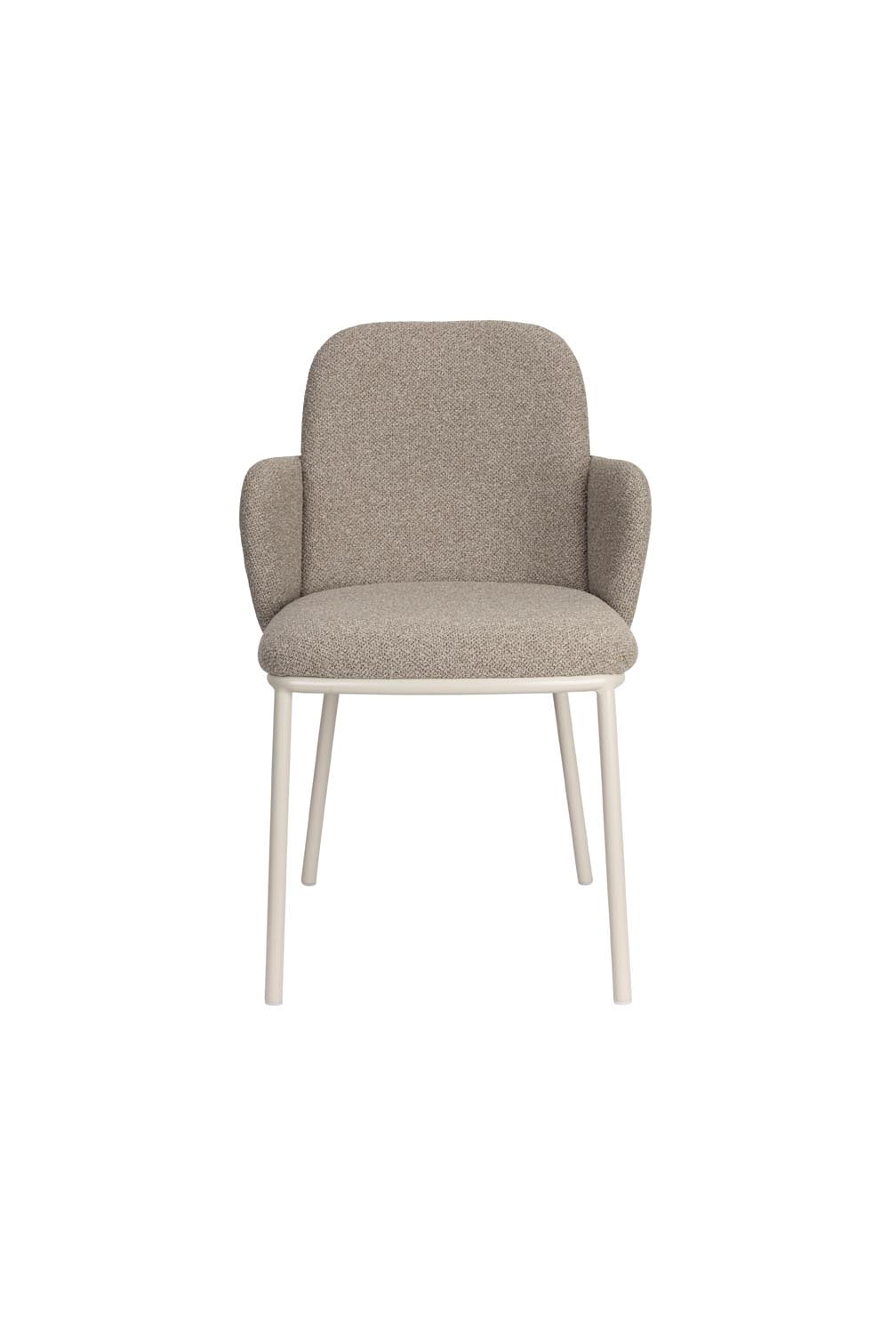 Eleganter Sessel Jerrico Braun Beige von White Label Living.