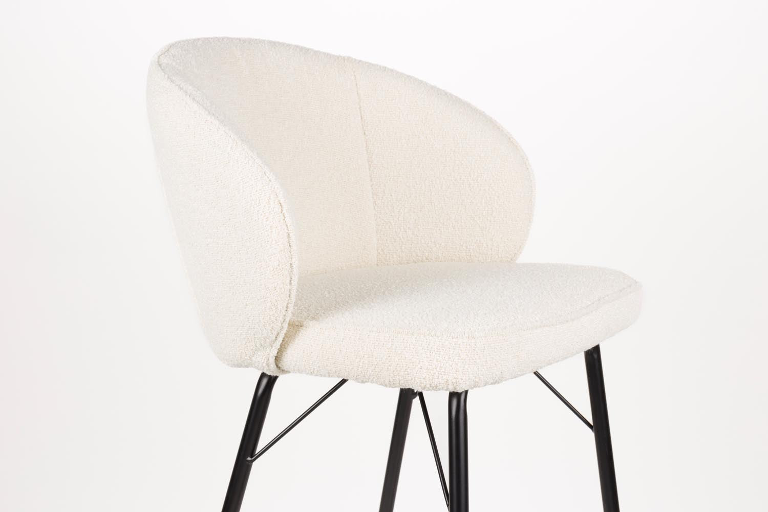 Barhocker Joa Weiss: Modernes Highlight für Ihre Küche von WLL.