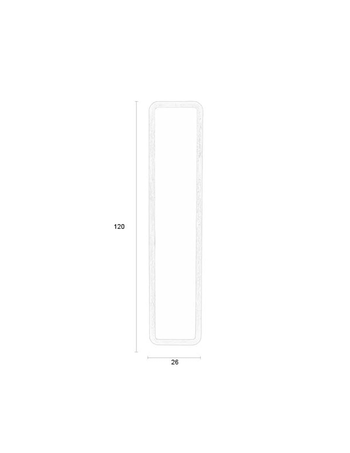 Nyko Spiegel M: Moderner Holzrahmen für stilvolle Raumakzente.