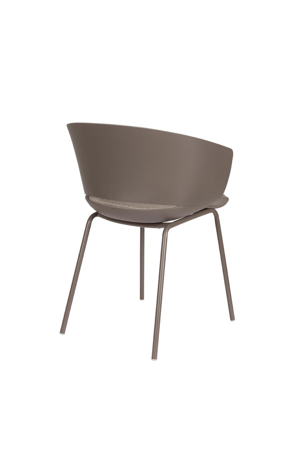 Moderner Armlehnstuhl Jessica Grey: Komfort und Eleganz für Ihr Zuhause. Ideal für Esszimmer und Lounge-Bereiche.