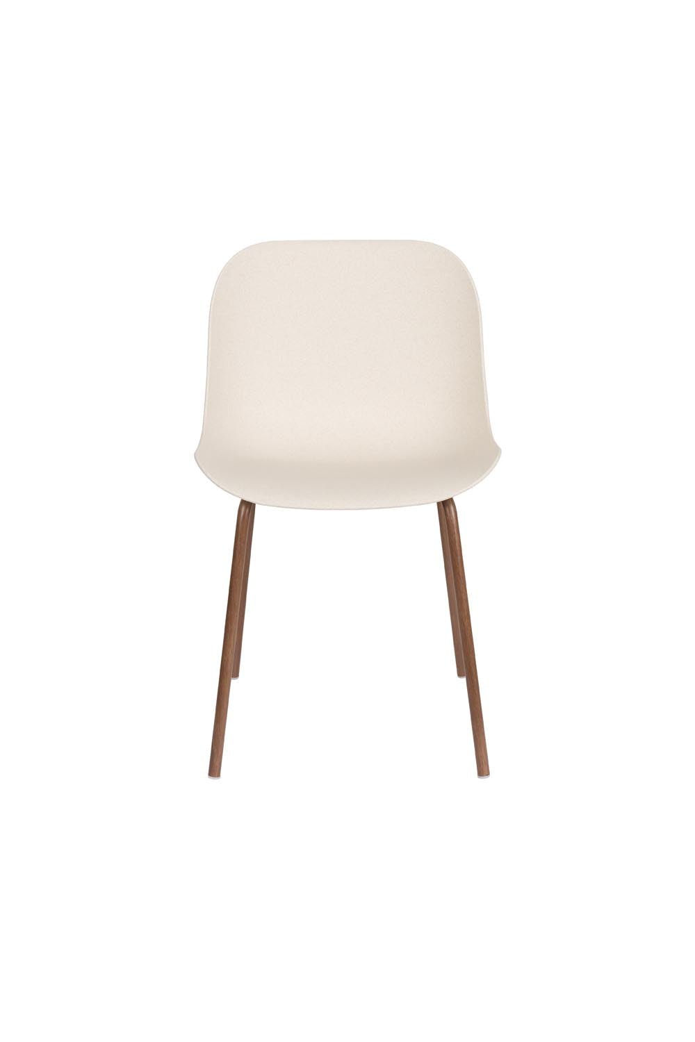 Eleganter Stuhl Weizen von White Label Living: Komfort, Stil und Langlebigkeit aus Polypropylen für drinnen und draussen.