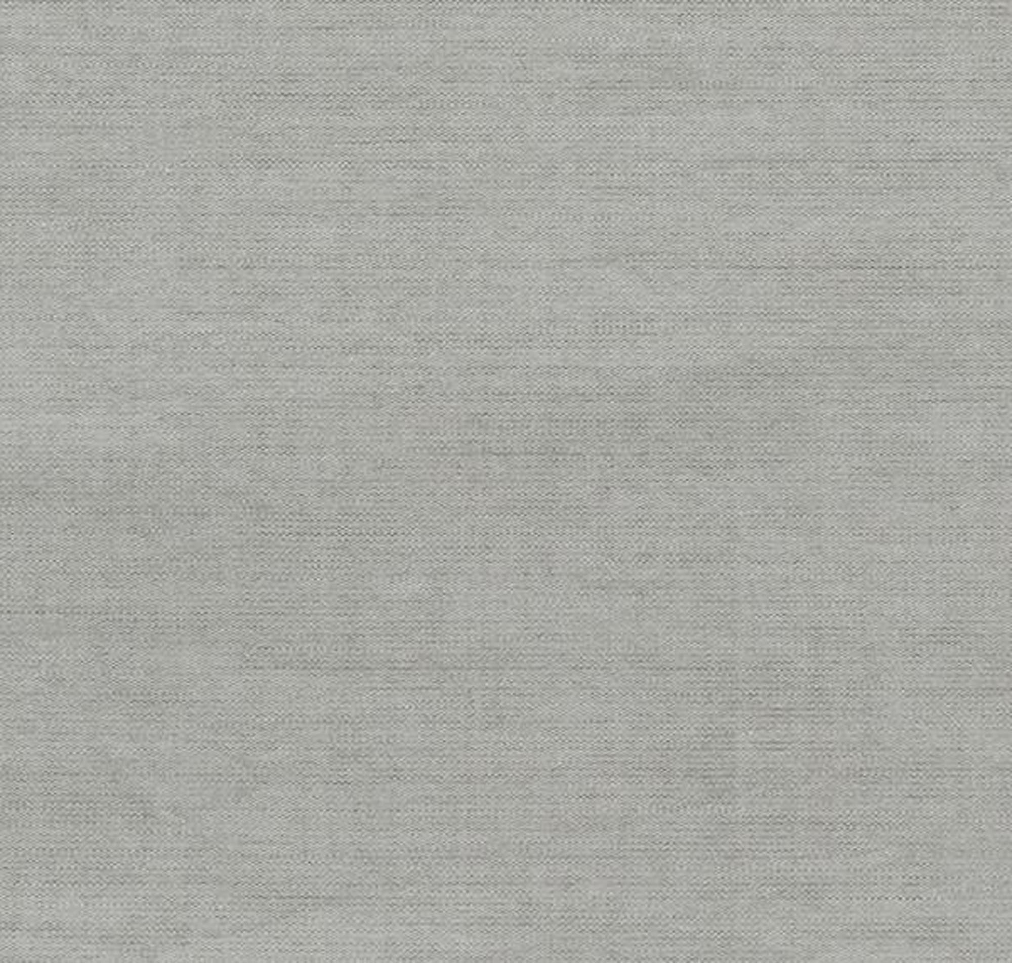 Eleganter grauer Vorhang aus hochwertiger ägyptischer Baumwolle von ZigZagZurich – ideal für stilvolle Fensterdekoration.