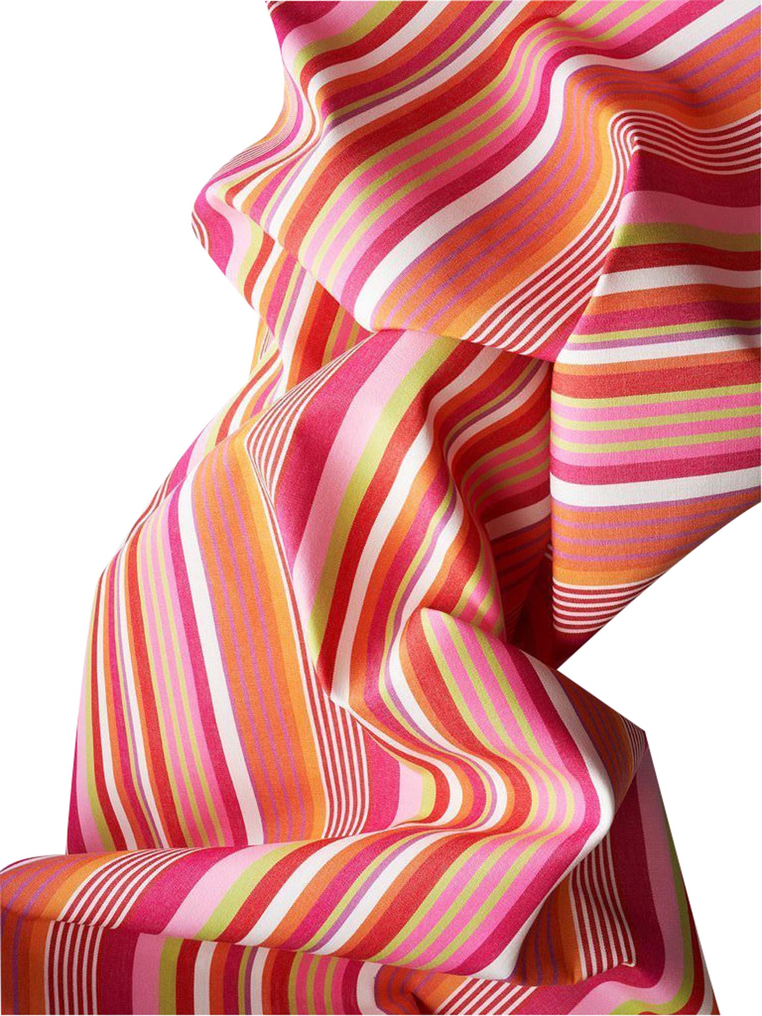 ZigZagZurich Coral: Robuster Vorhang für moderne Outdoor-Bereiche.