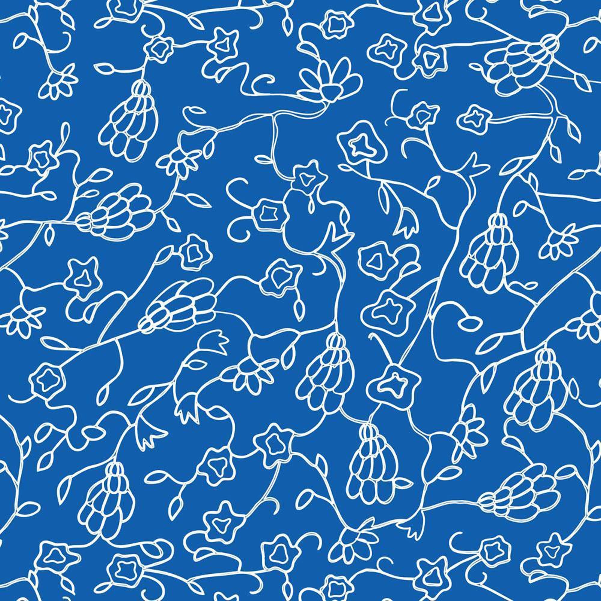 Die Tapete Coopdps Flower von ZigZagZurich besticht durch ihr florales Design und hochwertige Verarbeitung, ideal für stilvolle Räume.