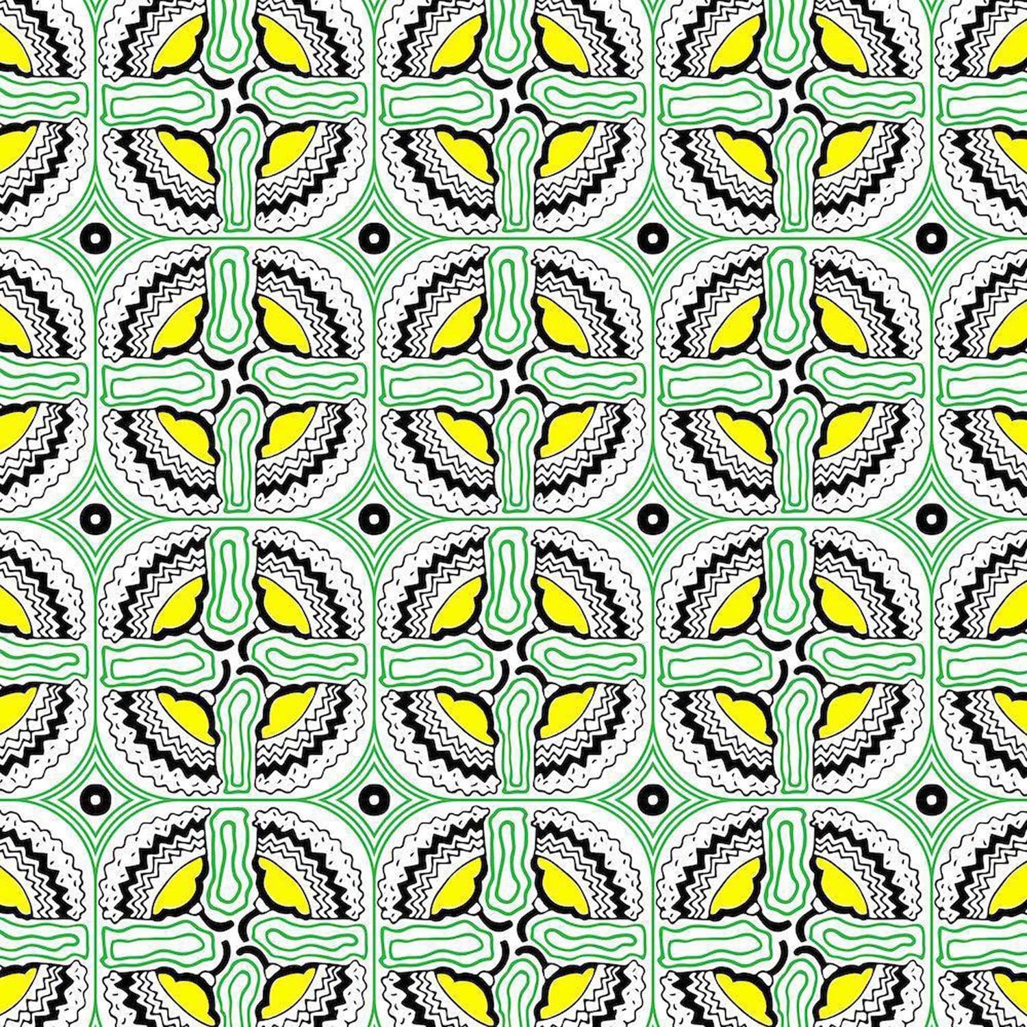 Exklusive Coopdps Tapete: Lebendige Mosaikmuster von ZigZagZurich.