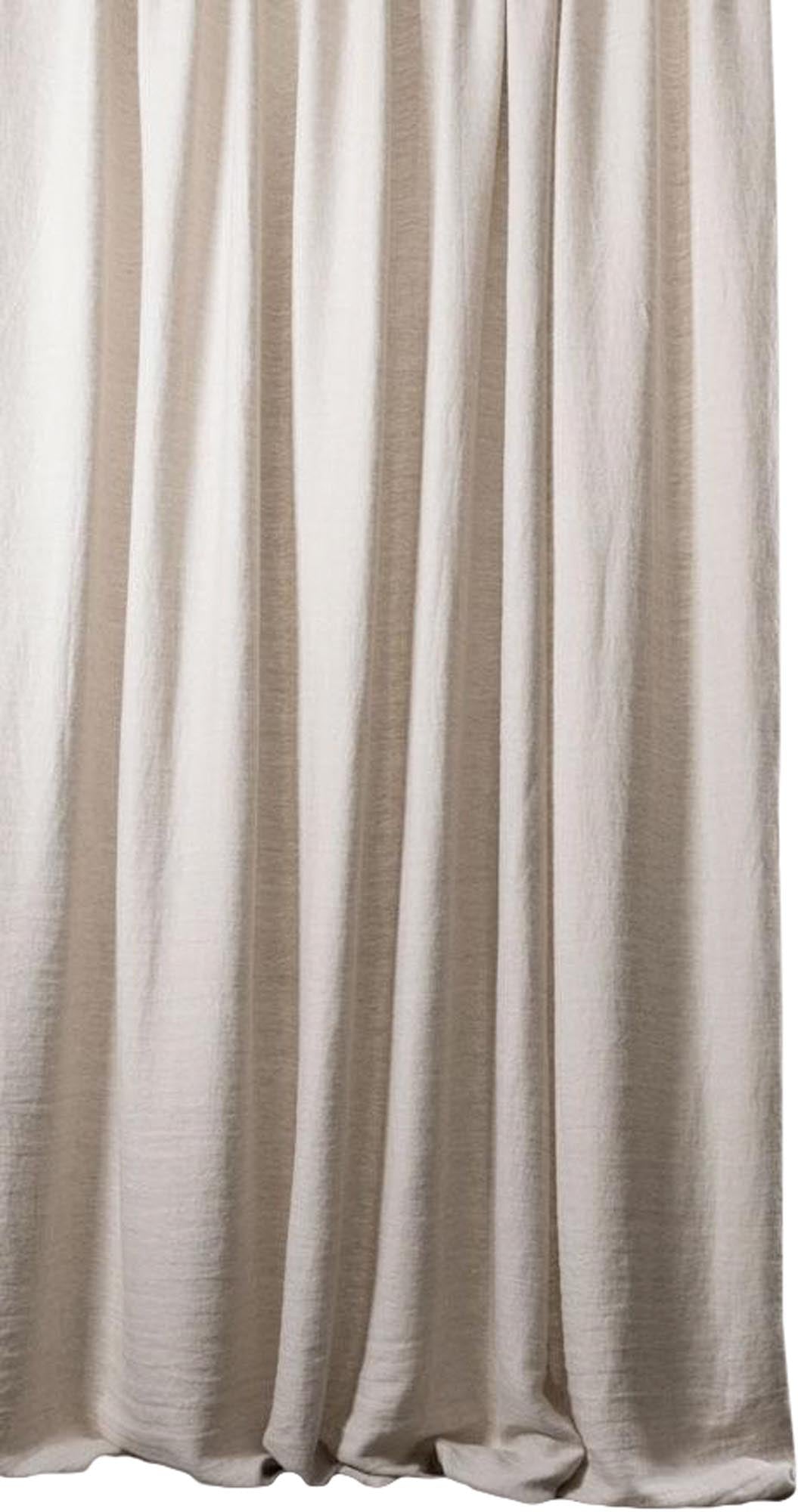 Eleganter Leinenvorhang aus hochwertigem Flachs, handgefertigt in Italien, bietet Lichtregulierung und zeitlose Ästhetik.