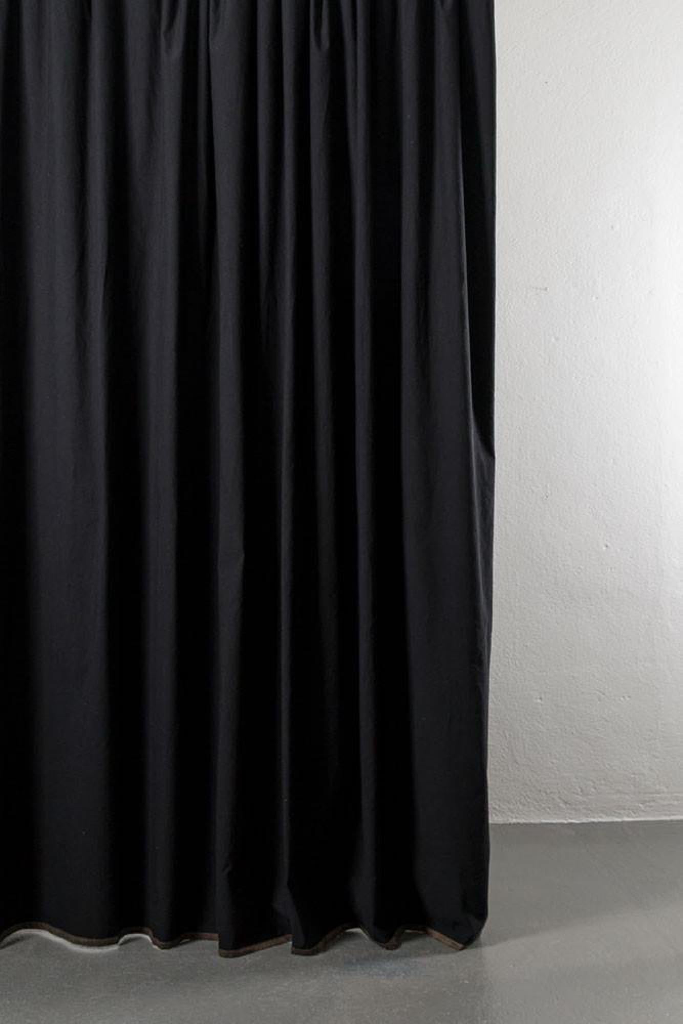 Stilvoller Belize-Vorhang aus reiner Baumwolle von ZigZagZurich.