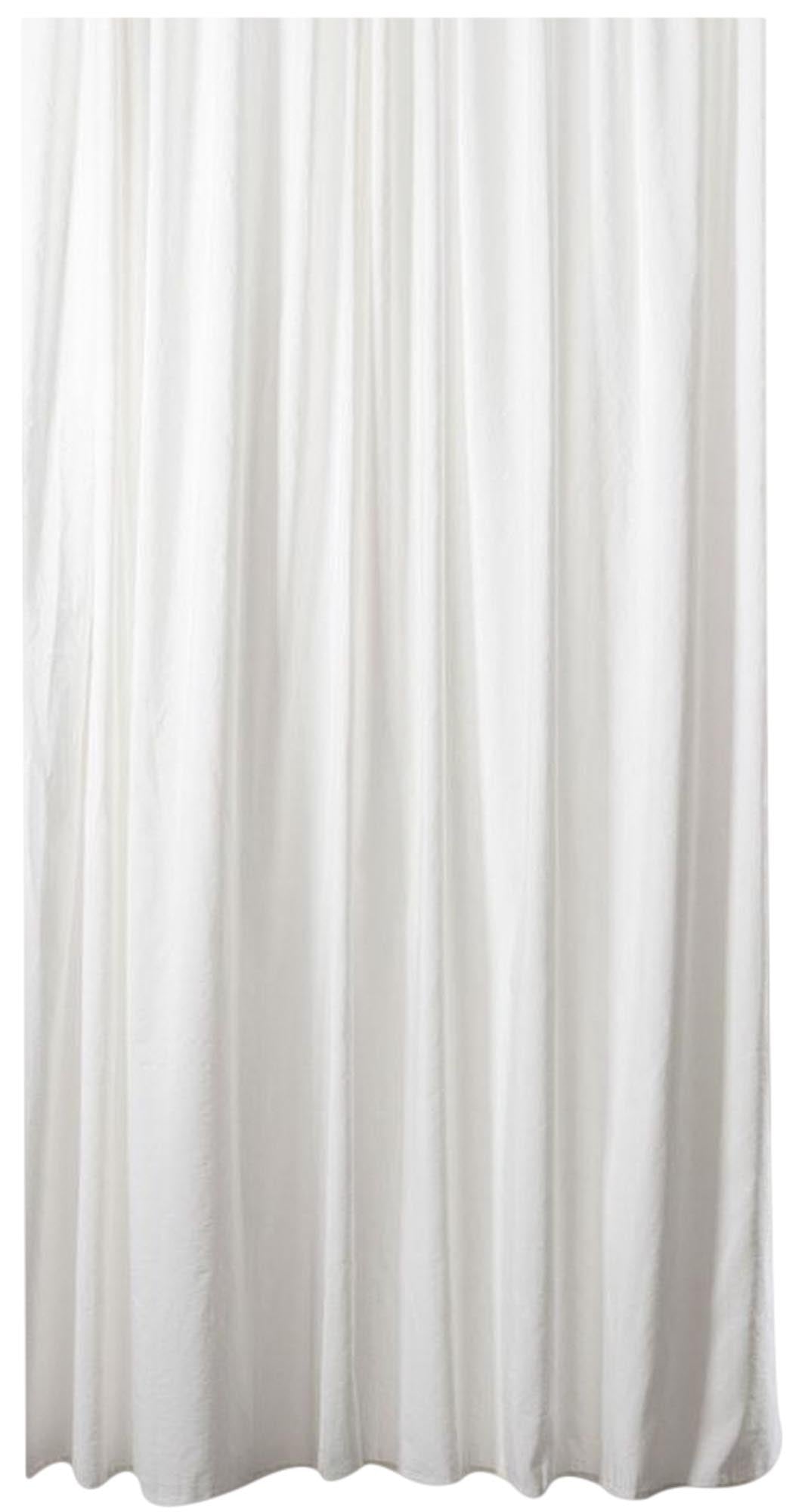 Eleganter Azura Vorhang aus Baumwolle-Leinen von ZigZagZurich.