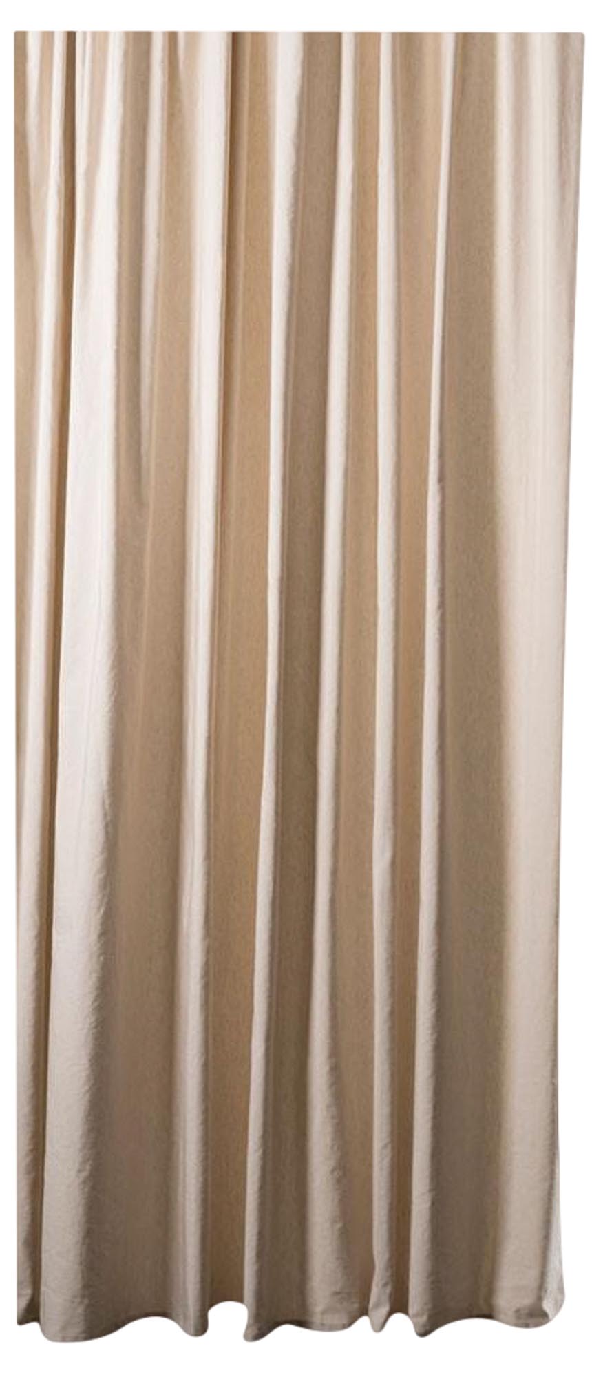 Eleganter Azura Vorhang aus Baumwolle-Leinen von ZigZagZurich.