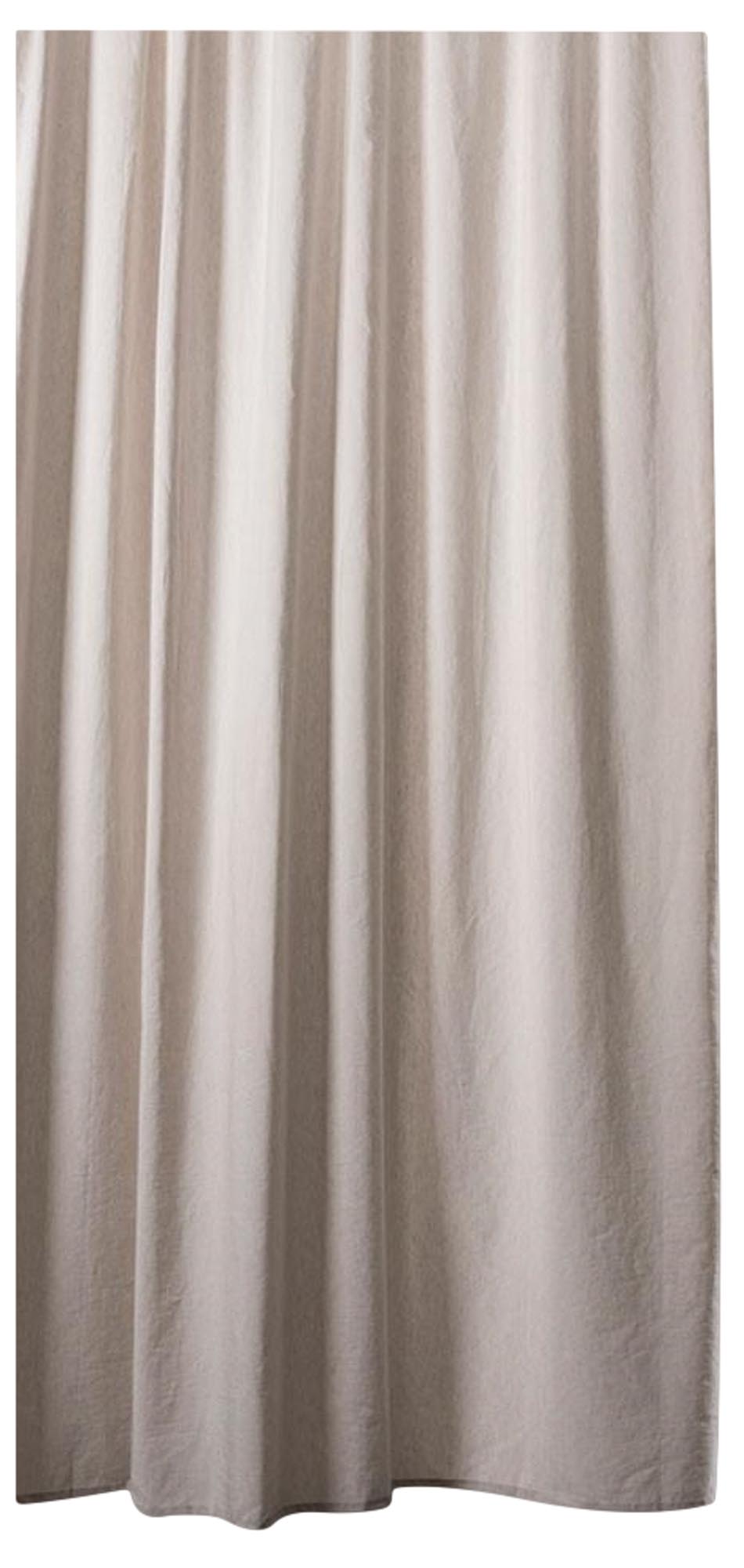 Eleganter Azura Vorhang aus Baumwolle-Leinen von ZigZagZurich.