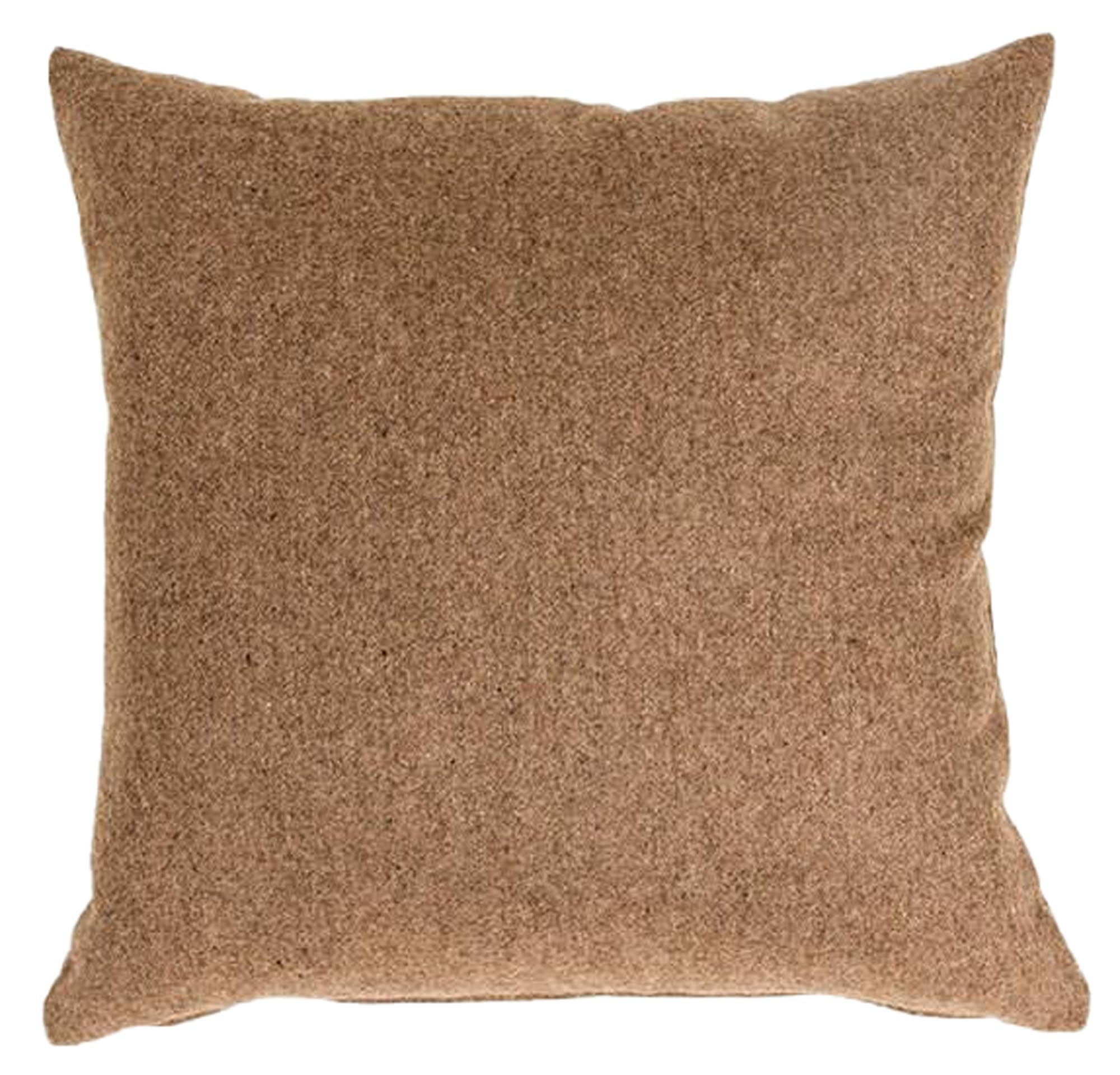 Kissenbezug Clyde: Exquisite Wolle, zeitgenössische Eleganz.