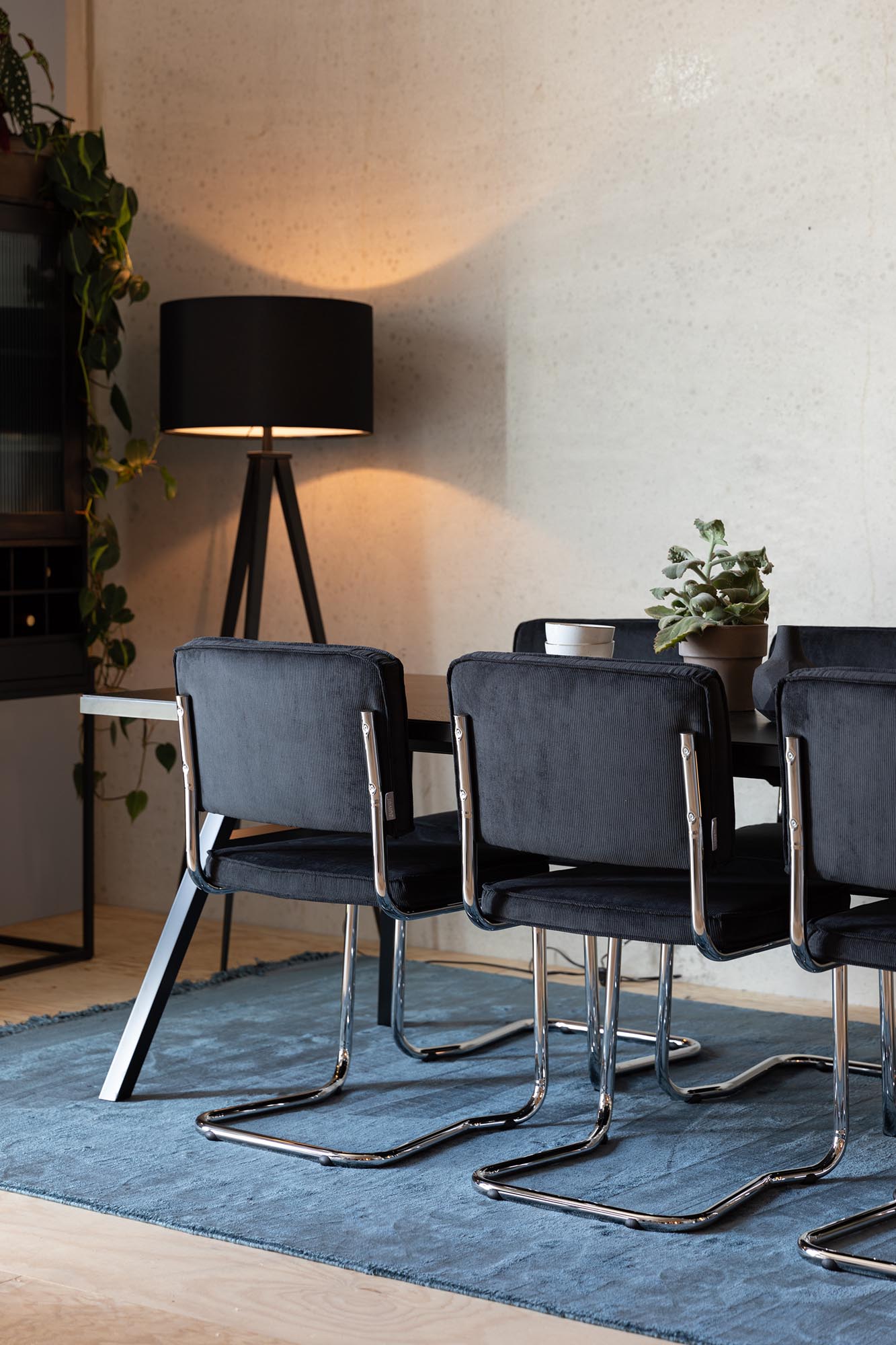 Entdecken Sie den Ridge Stuhl von Zuiver: Stilvolles, ergonomisches Design aus robustem Kunststoff und Metall, ideal für jedes Zuhause.