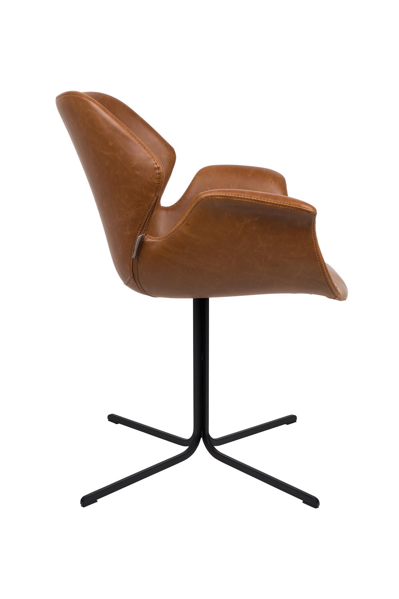 Moderner Armlehnstuhl Nikki von Zuiver: Stilvolles Design, hoher Komfort und vielseitig einsetzbar für Ihr Zuhause.