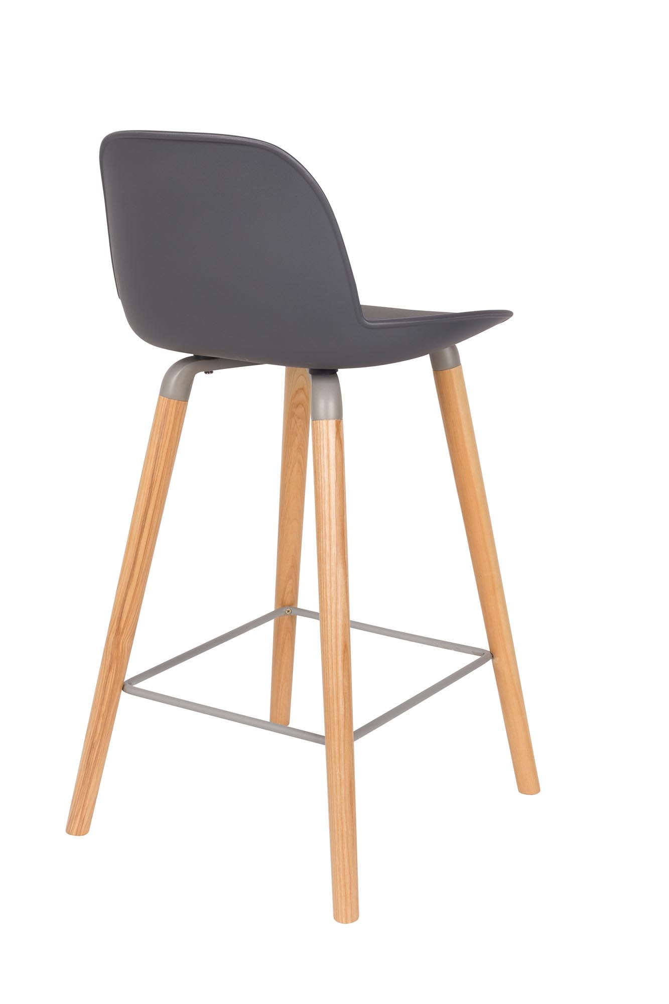 Stylischer Barstuhl Albert Kuip von Zuiver: Ideal für moderne Räume, vereint ansprechendes Design mit hohem Sitzkomfort.