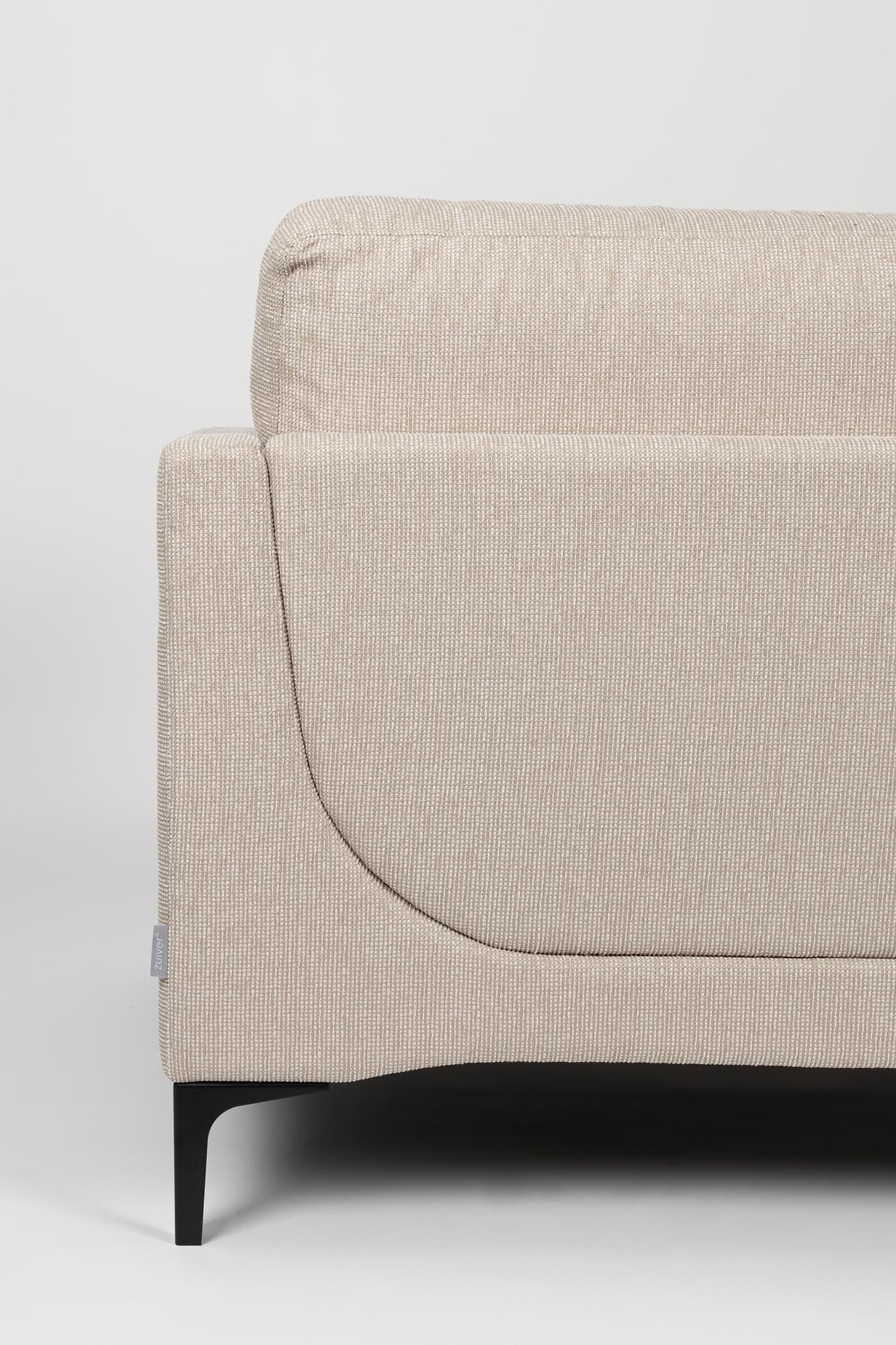 Das Sofa Balcony 3-Sitzer von Zuiver: Modernes Design, langlebig, komfortabel, in vielen Farben erhältlich, ideal für 3 Personen.