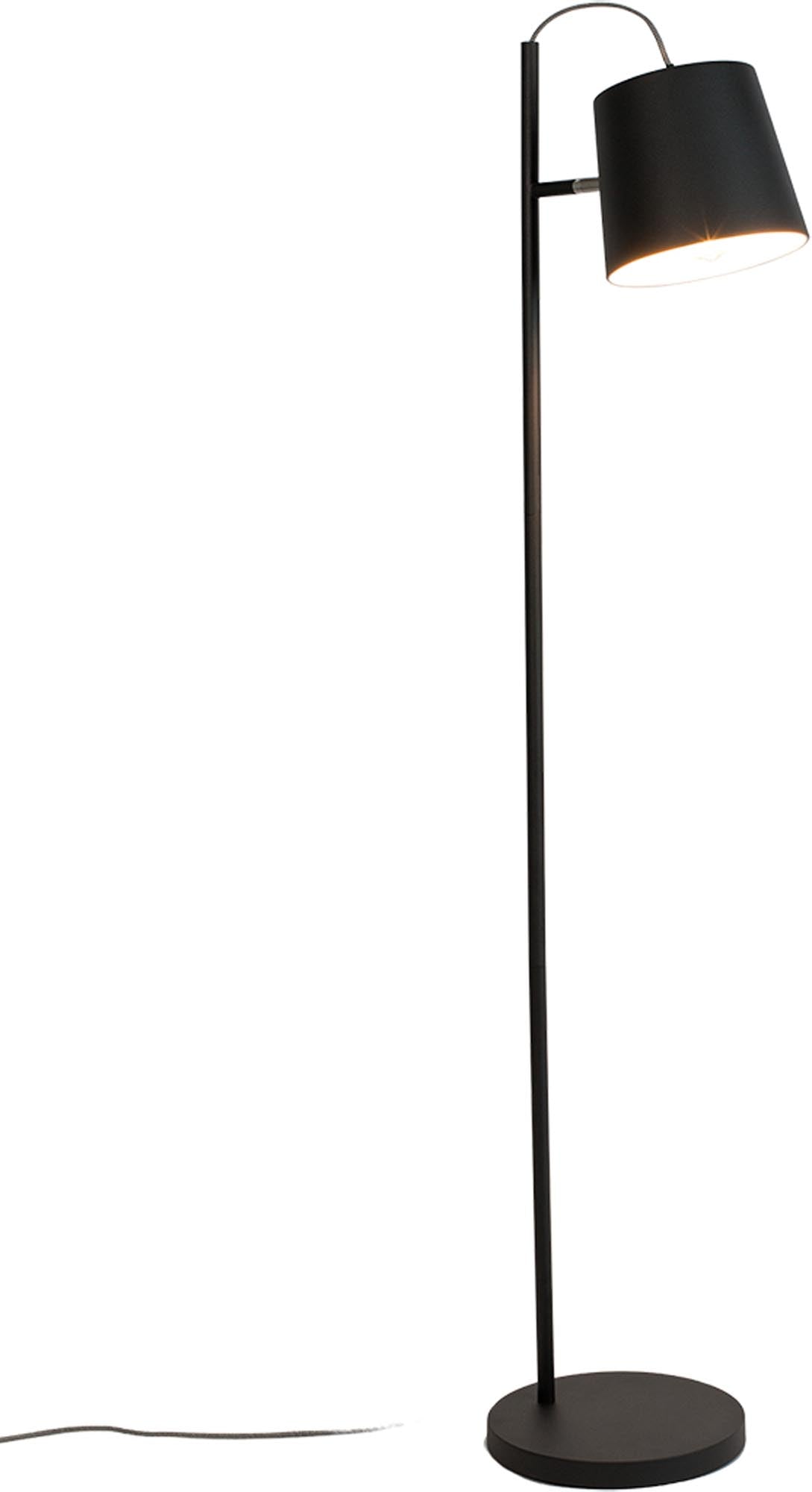 Entdecken Sie die stilvolle Stehleuchte Buckle Head BUCKLE von Zuiver: Flexibel einstellbarer Schirm, elegantes Design und erstklassige Materialien.