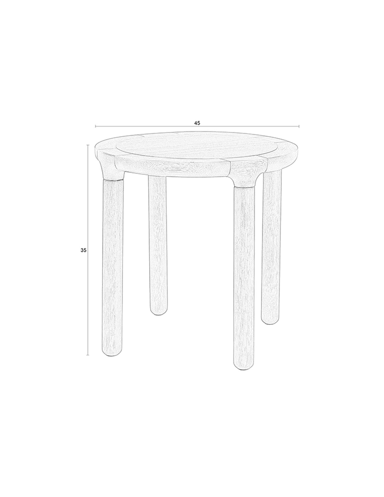 Beistelltisch Storm von Zuiver: Funktionalität trifft auf modernes Flair.