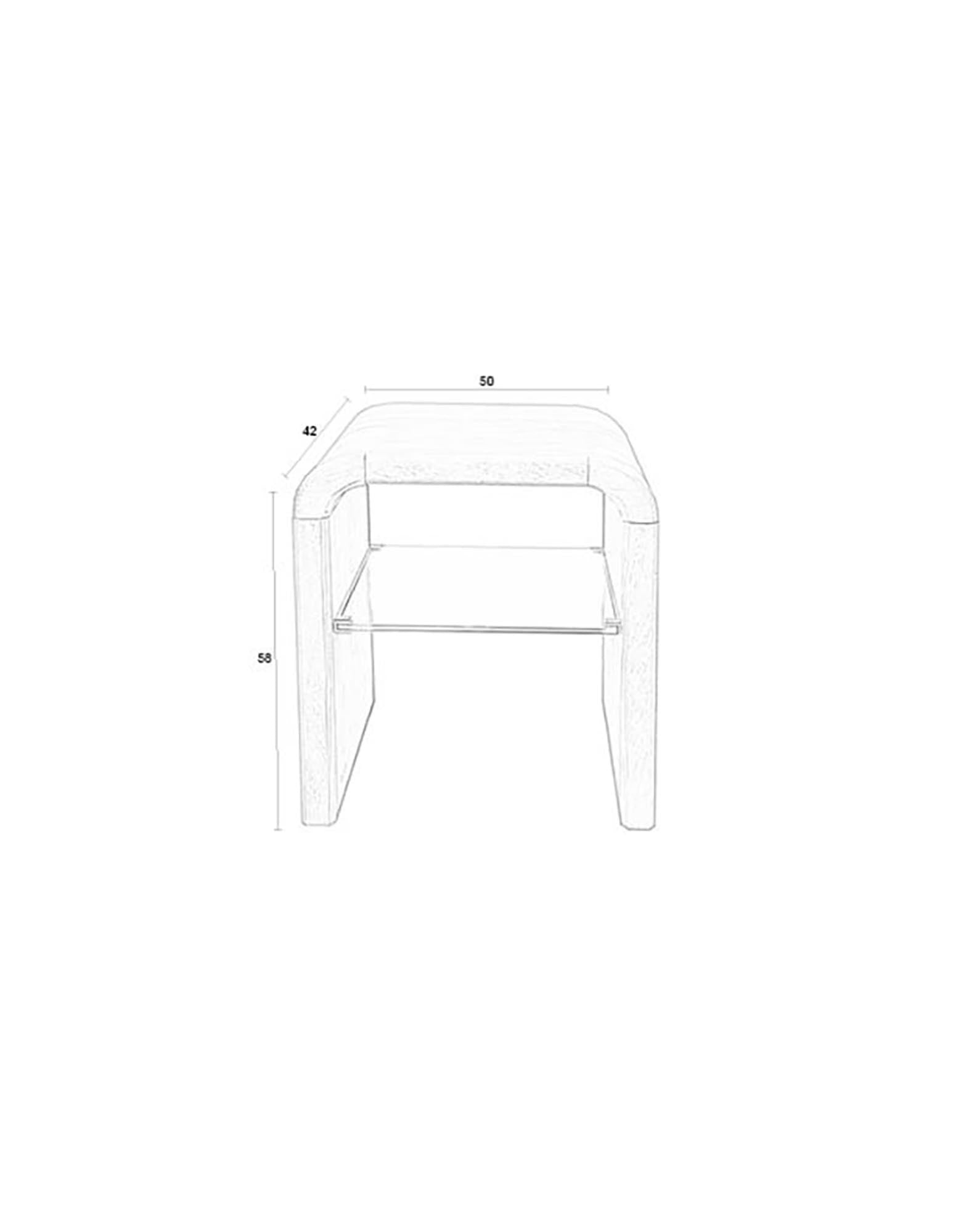 Beistelltisch Brave von Zuiver: Eleganz trifft auf praktische Vielseitigkeit.