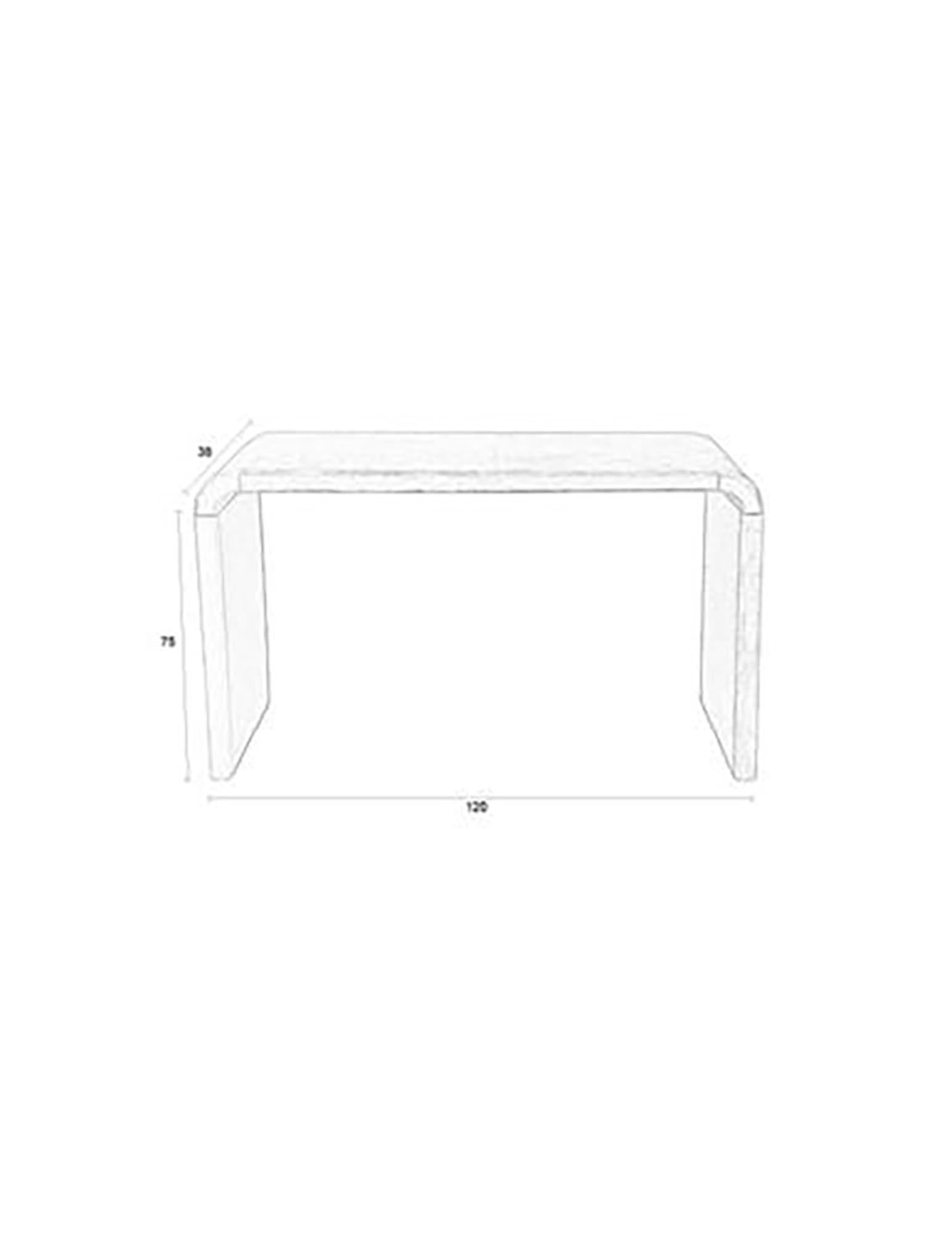 Eleganter Zuiver Konsolentisch Brave mit hochwertigem Eichenfurnier.