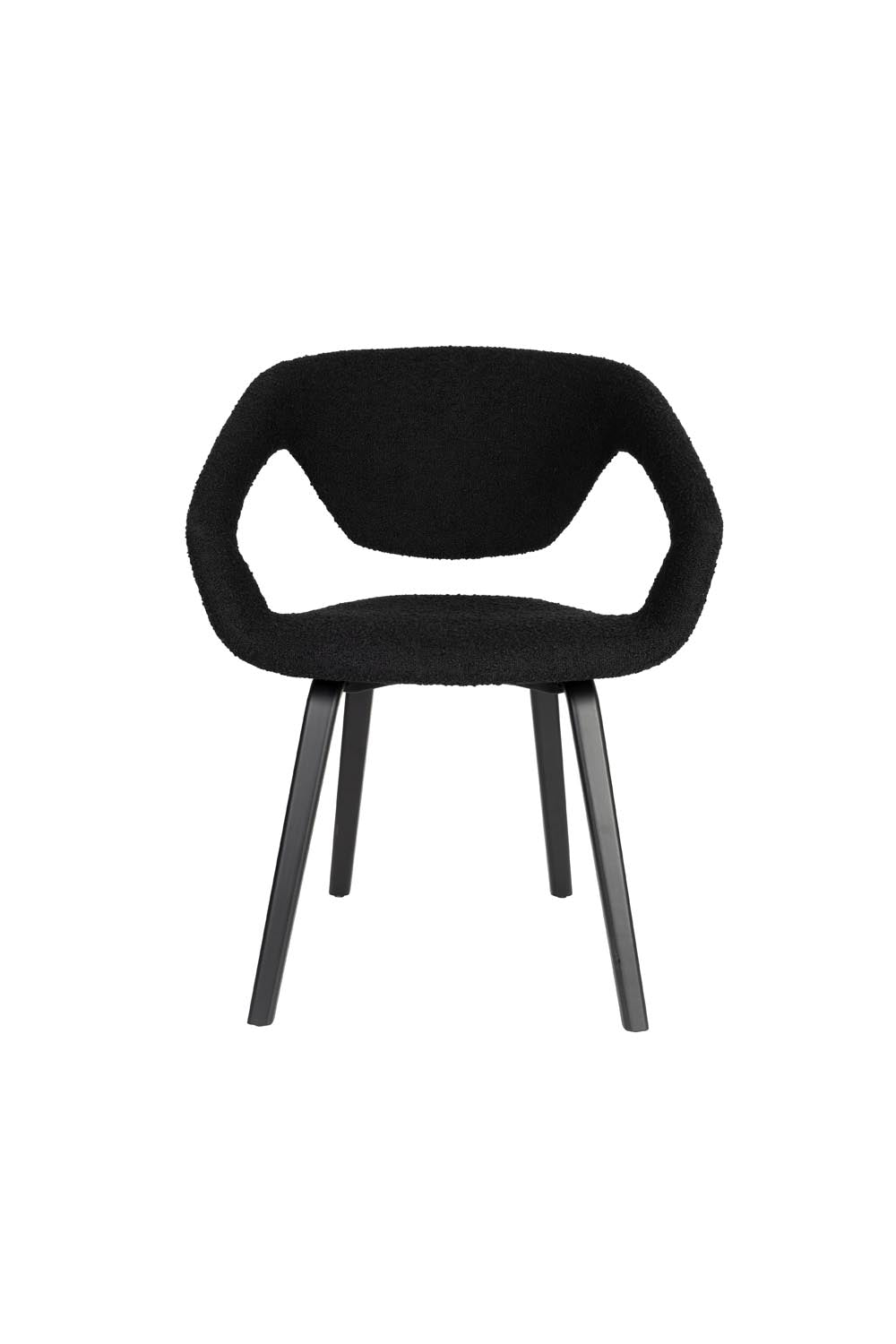 Ergonomischer Flexback Stuhl in Schwarz für stilvolle Büros.