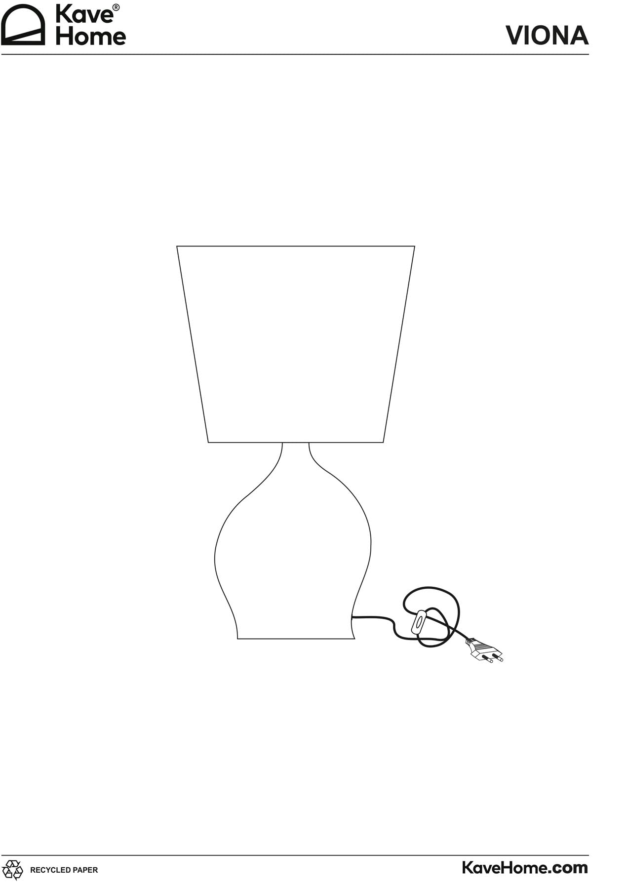 Mittlere Tischlampe Viona in strukturierter Steinoptik mit einem Lampenschirm aus Baumwolle in Hellgrau präsentiert im Onlineshop von KAQTU Design AG. Tischleuchte ist von Kave Home