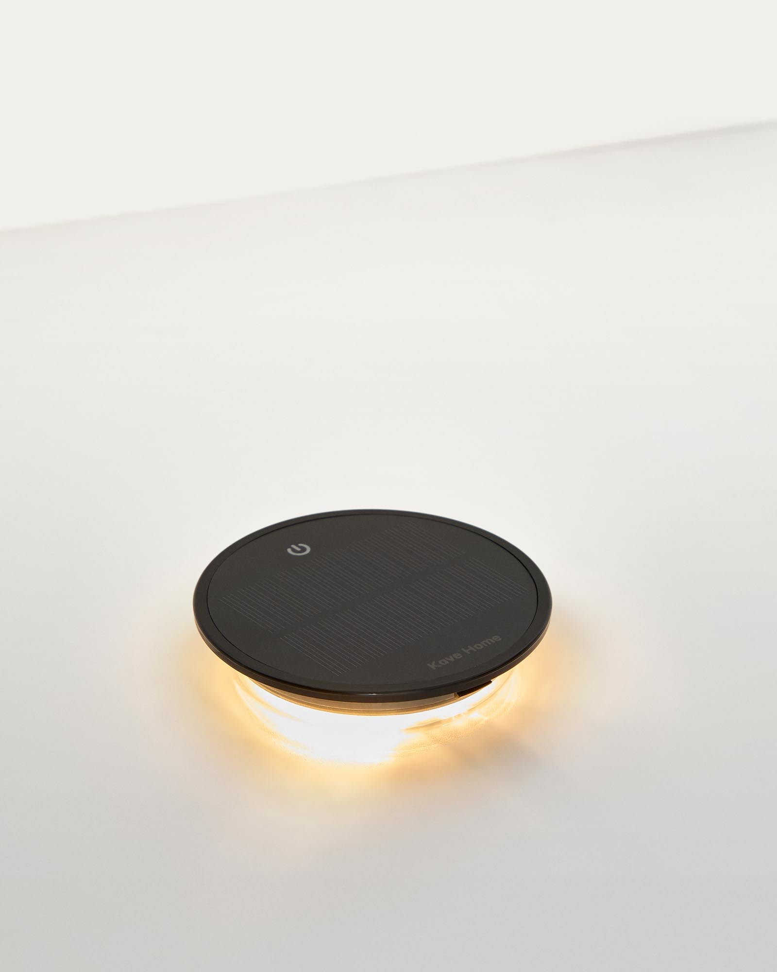 Elegantes LED-Modul Sarlan für Solarlampe, Ø 30,5 cm, in zeitlosem Schwarz, ideal für stimmungsvolle Outdoor-Beleuchtung.