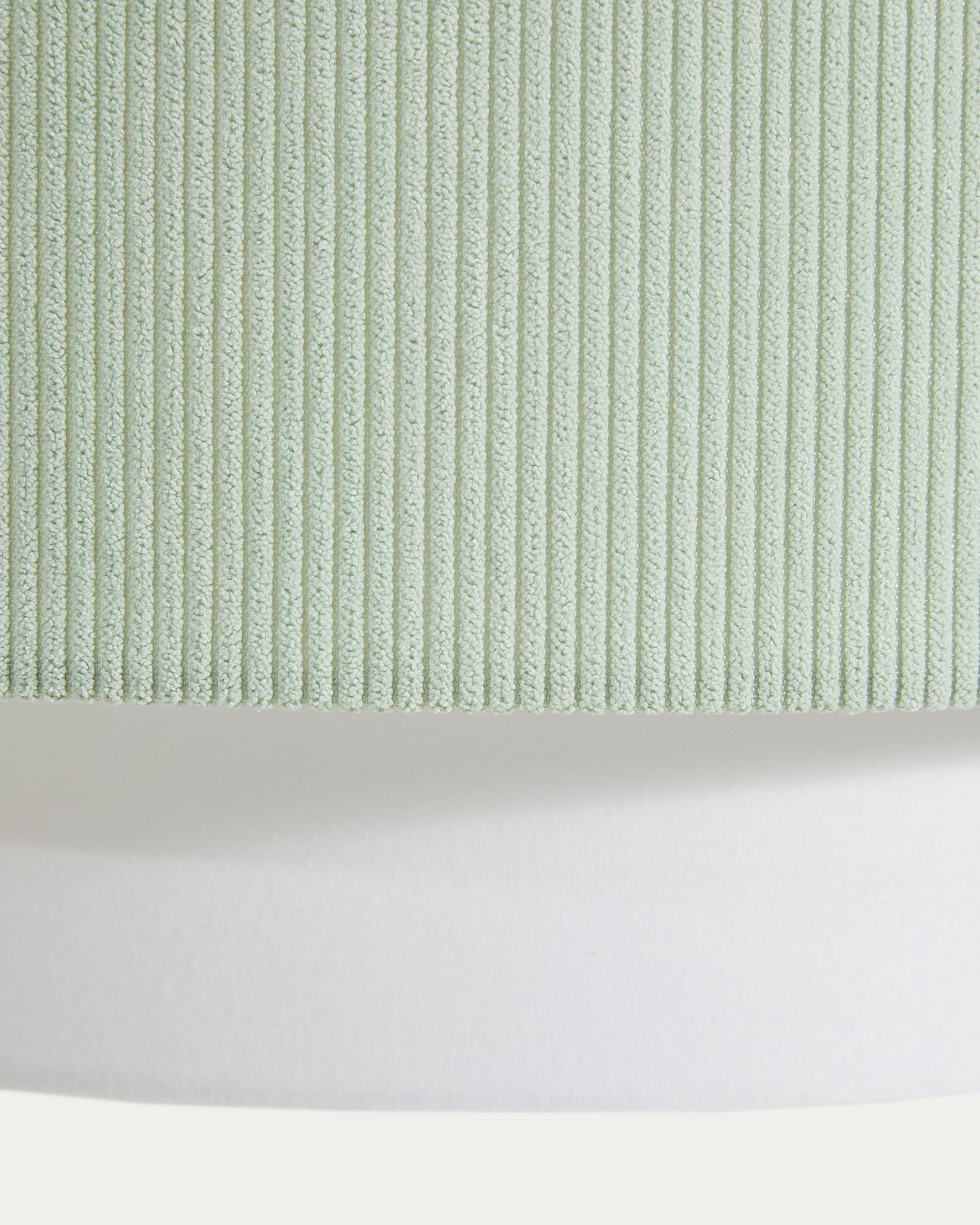 Deckenleuchte Bianella aus Baumwolle und türkisfarbenem Cord in Türkis präsentiert im Onlineshop von KAQTU Design AG. Lampenschirm ist von Kave Home