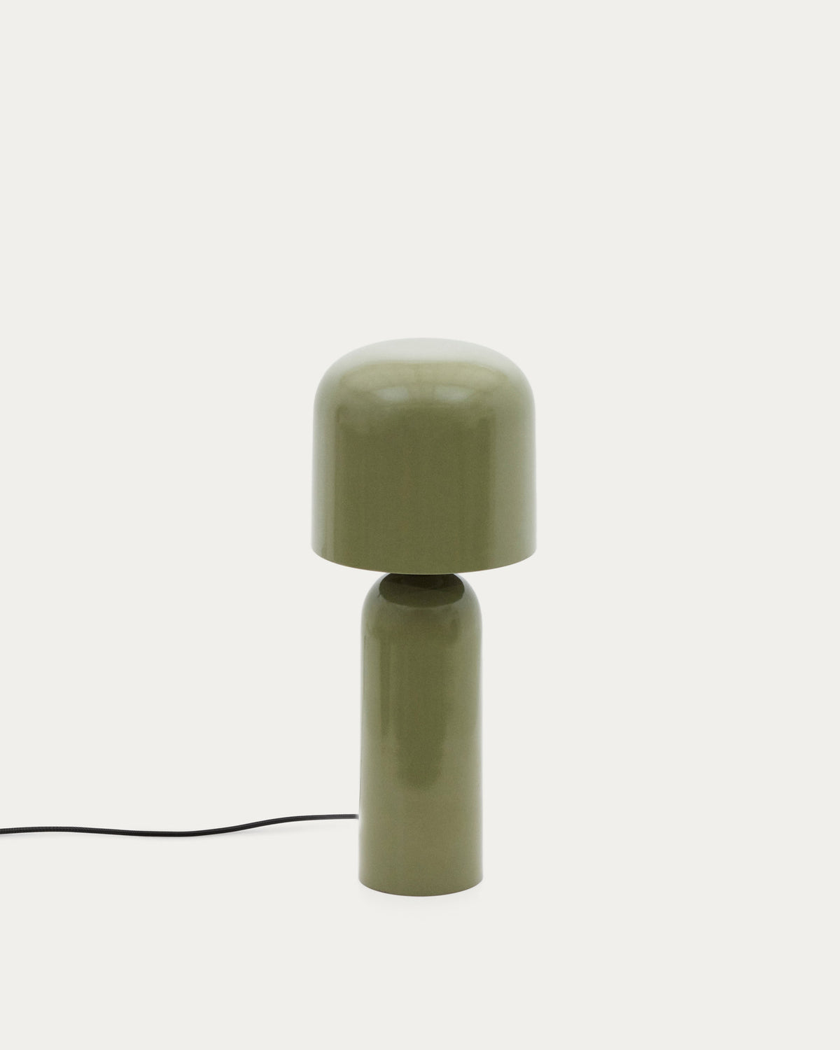 Tischleuchte Monze aus grün lackiertem Metall in Grün präsentiert im Onlineshop von KAQTU Design AG. Tischleuchte ist von Kave Home