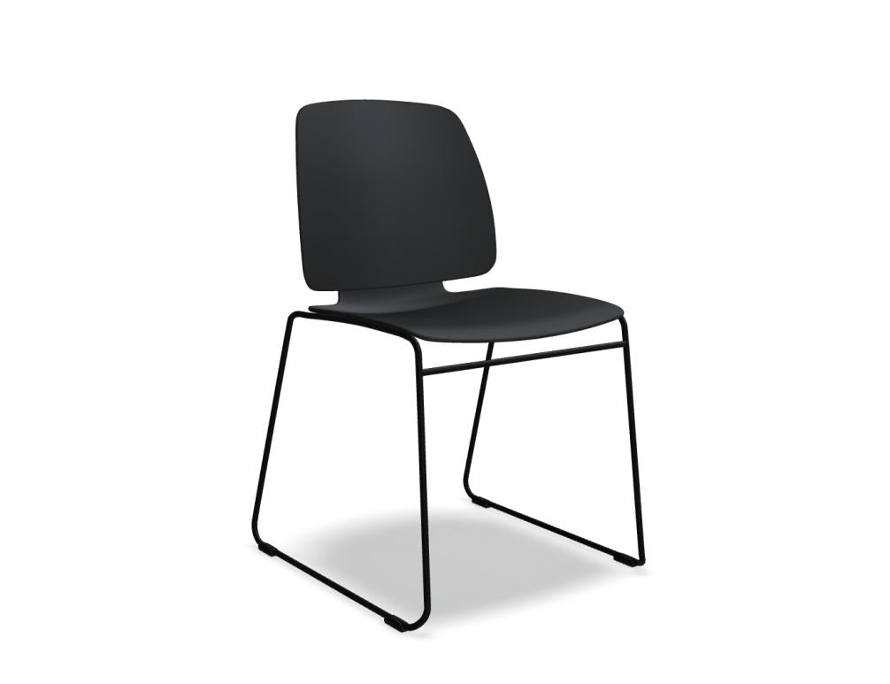 Lena LEK03 - Stuhl in Blau präsentiert im Onlineshop von KAQTU Design AG. Stuhl ist von Mdd