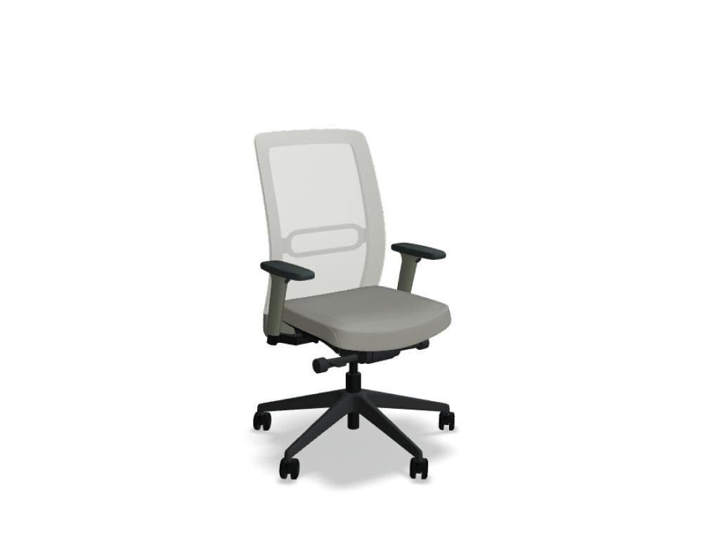 Leo LEO - Bürostuhl in Grau präsentiert im Onlineshop von KAQTU Design AG. Bürostuhl ist von Mdd