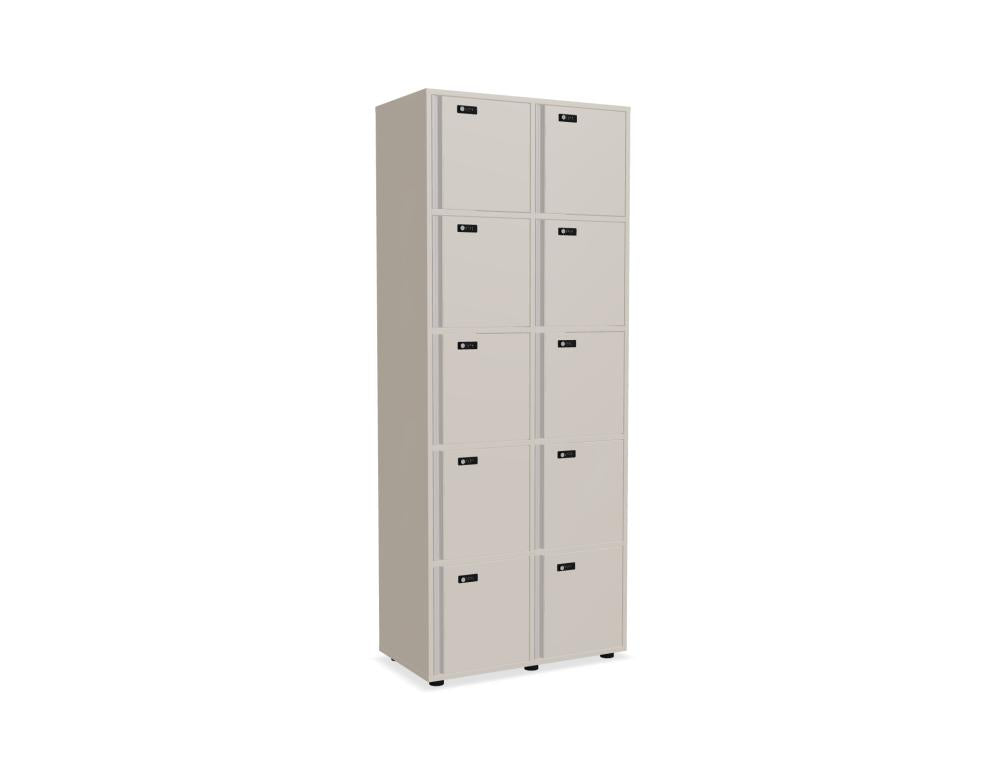 Locker Plus LKP51 - Locker-Typ Schließfachschrank in Rot präsentiert im Onlineshop von KAQTU Design AG. Büroschrank ist von Mdd