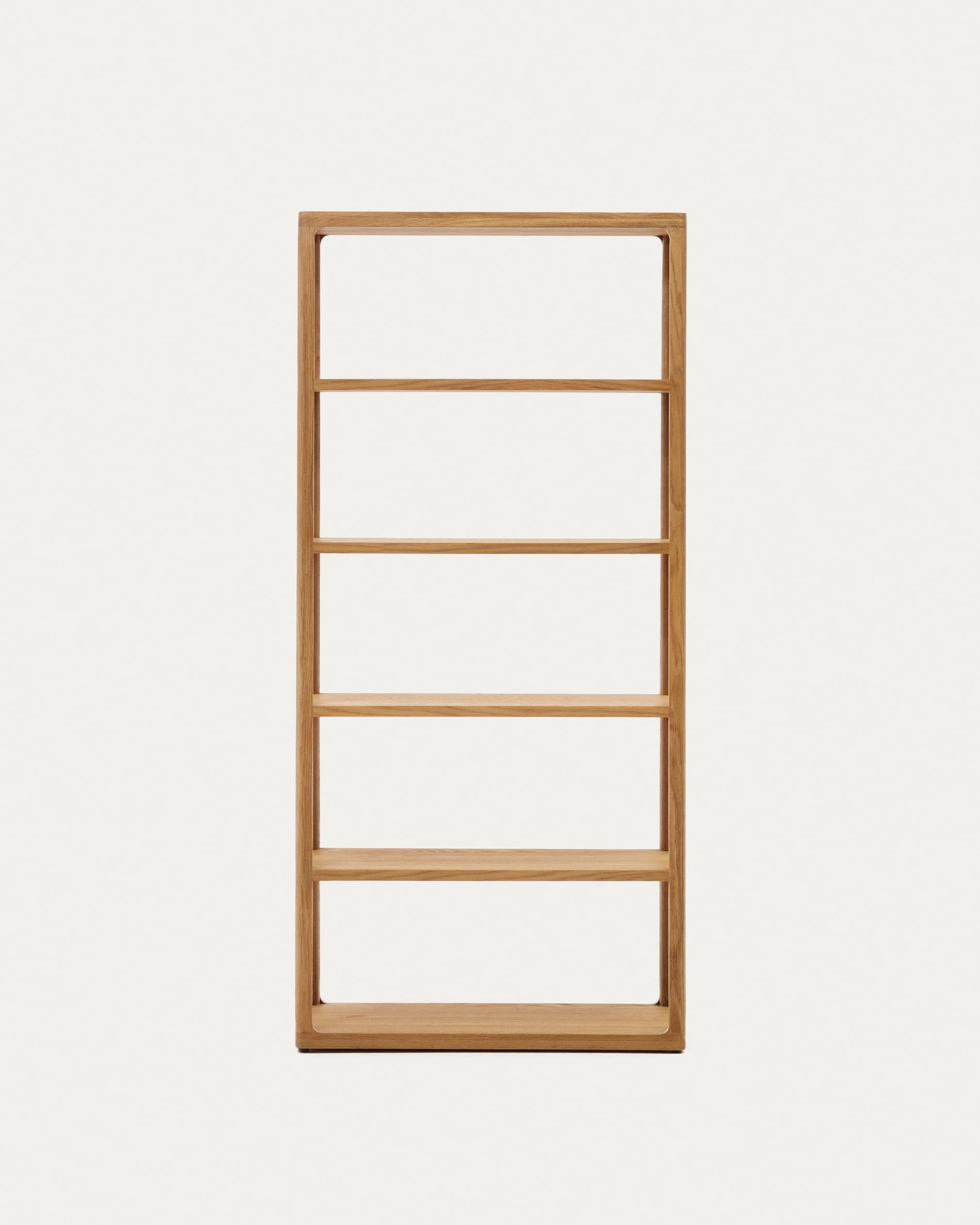 3D-Modell: Elegantes Maymai Regal, Eichenholz, 90x193 cm, zeitlos, langlebig, viel Stauraum, ideal für stilvolle Räume.