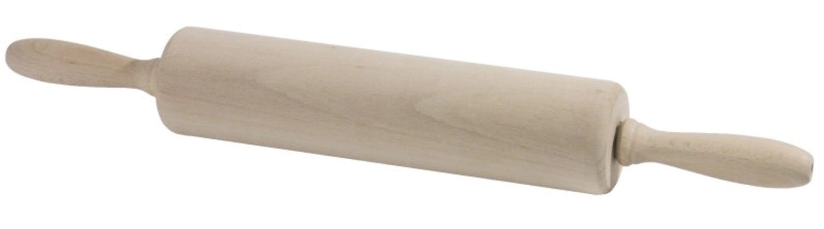 Teigroller 25 cm Buchenholz in Braun präsentiert im Onlineshop von KAQTU Design AG. Backutensilien ist von Contacto