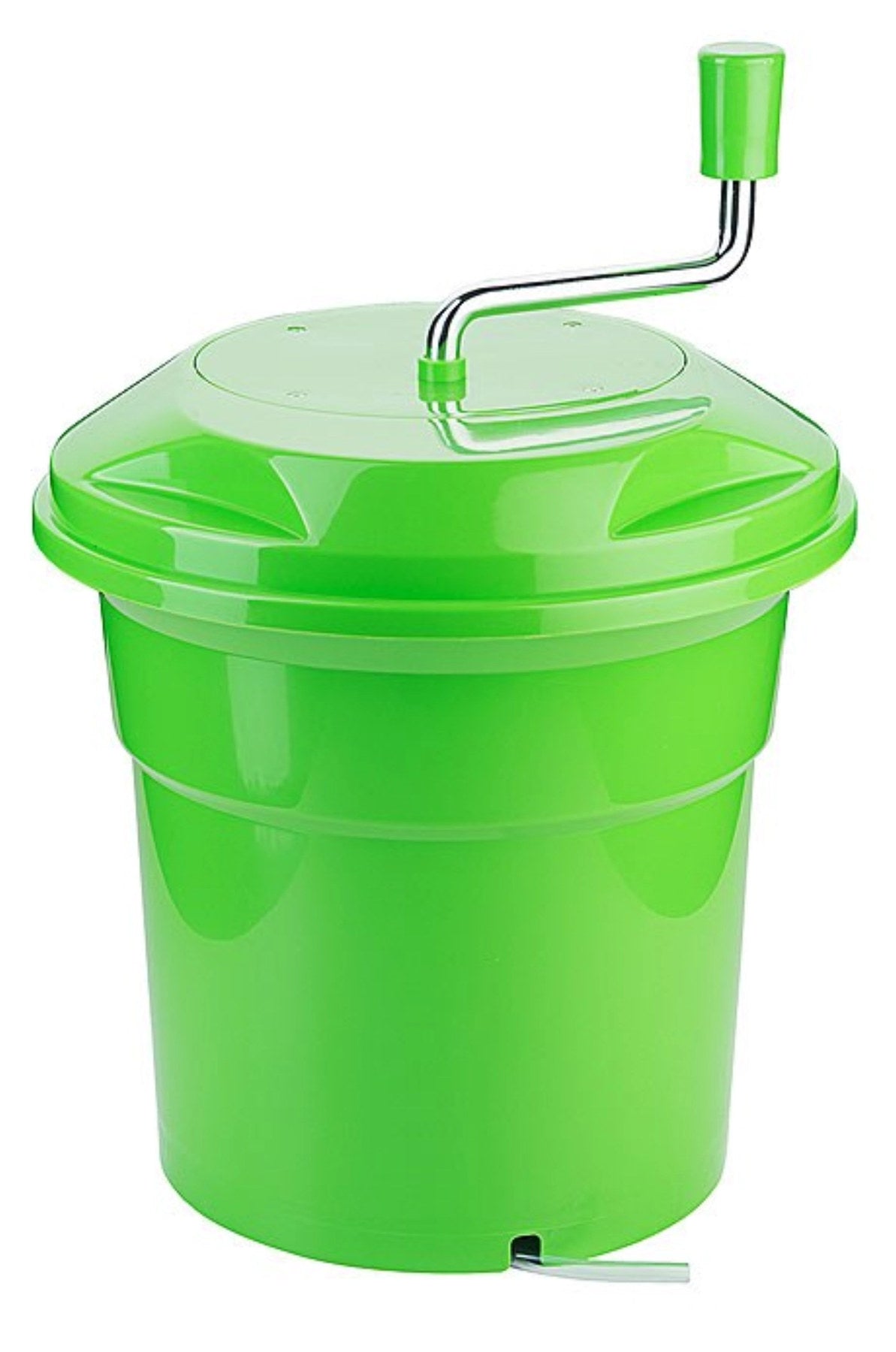 Salatschleuder 10 Liter Nutzvolumen in Grün präsentiert im Onlineshop von KAQTU Design AG. ist von Contacto