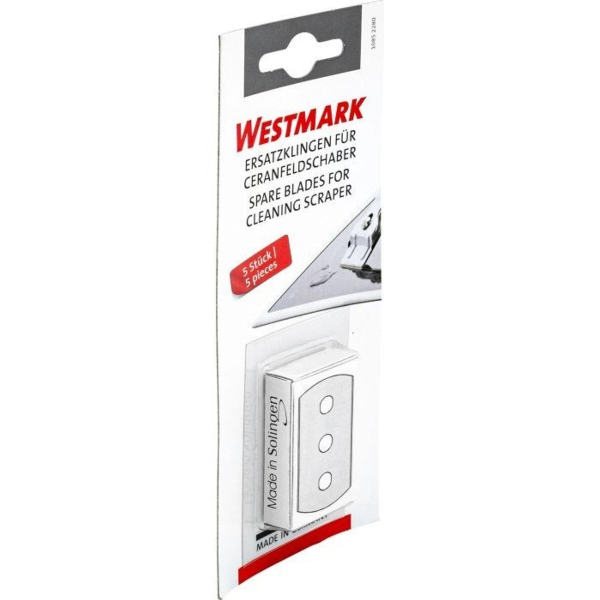 5 Stk. Ersatzklingen zu 1084 in Silber präsentiert im Onlineshop von KAQTU Design AG. Ersatzteil ist von Westmark