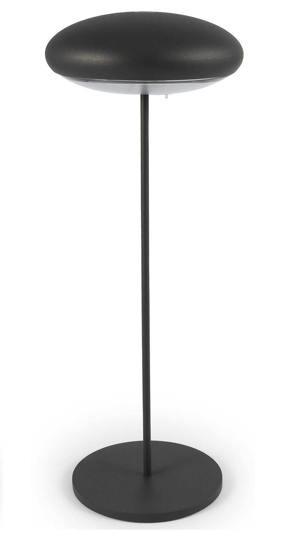 Broggi Nuvola Lampe wiederaufladbar, grau D10.2cm H31cm in Silber präsentiert im Onlineshop von KAQTU Design AG. Tischleuchte ist von Abert